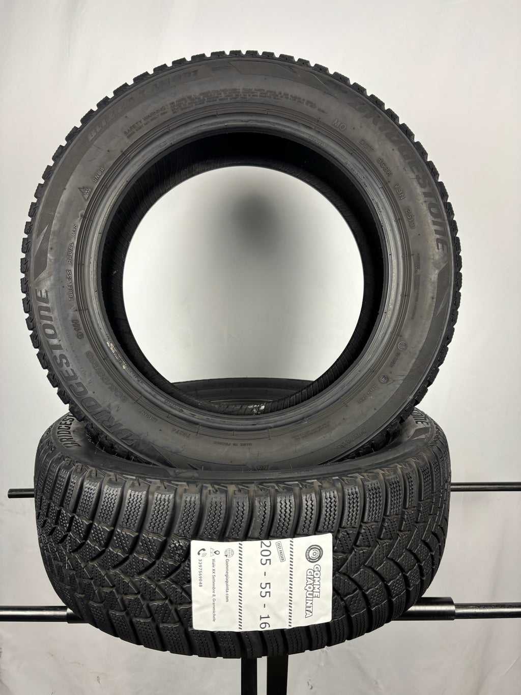205/55 R16 91H Bridgestone Blizzak M+S Invernali
