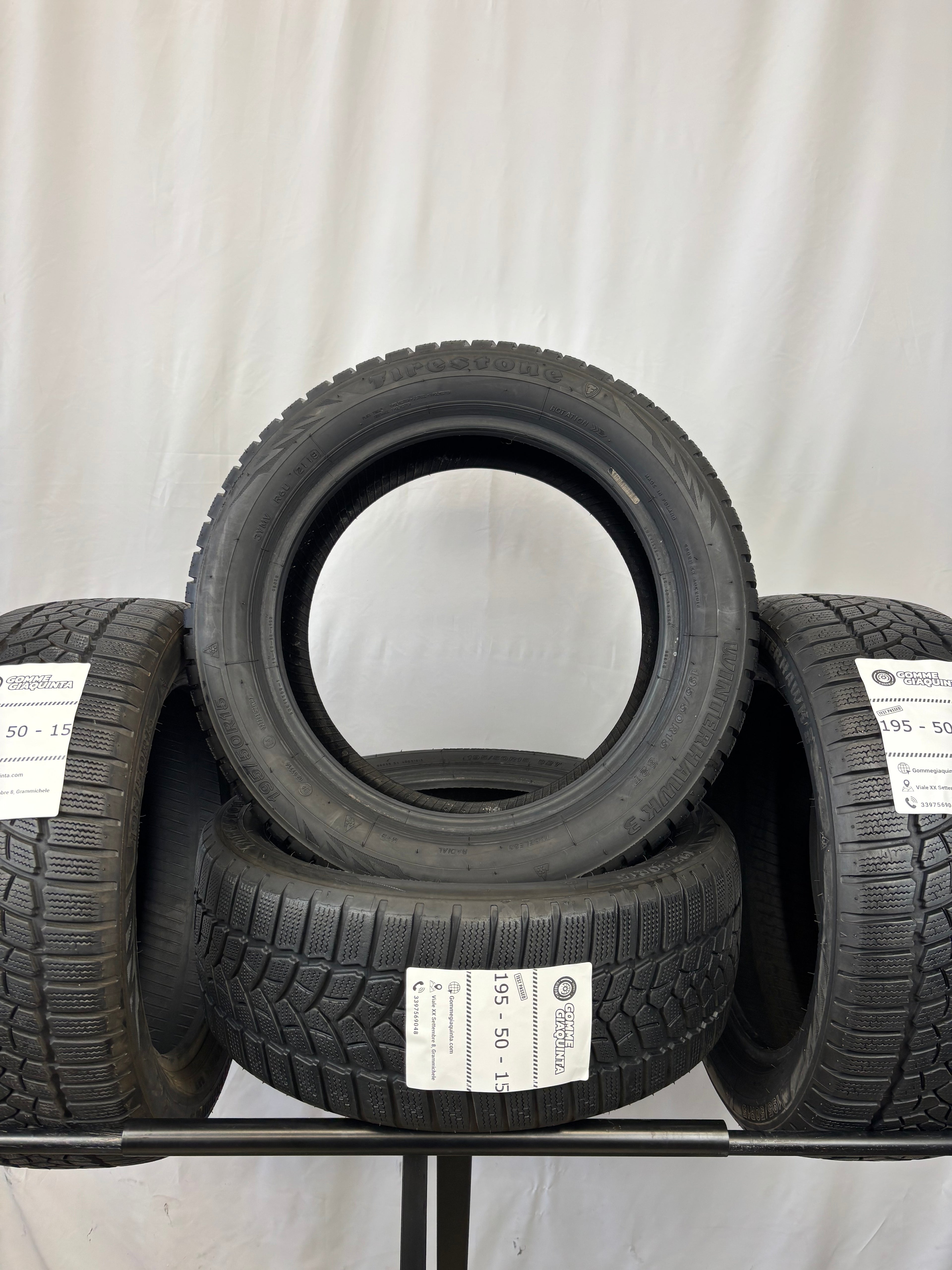 195/50 R15 82T Firestone Winter Hawk3