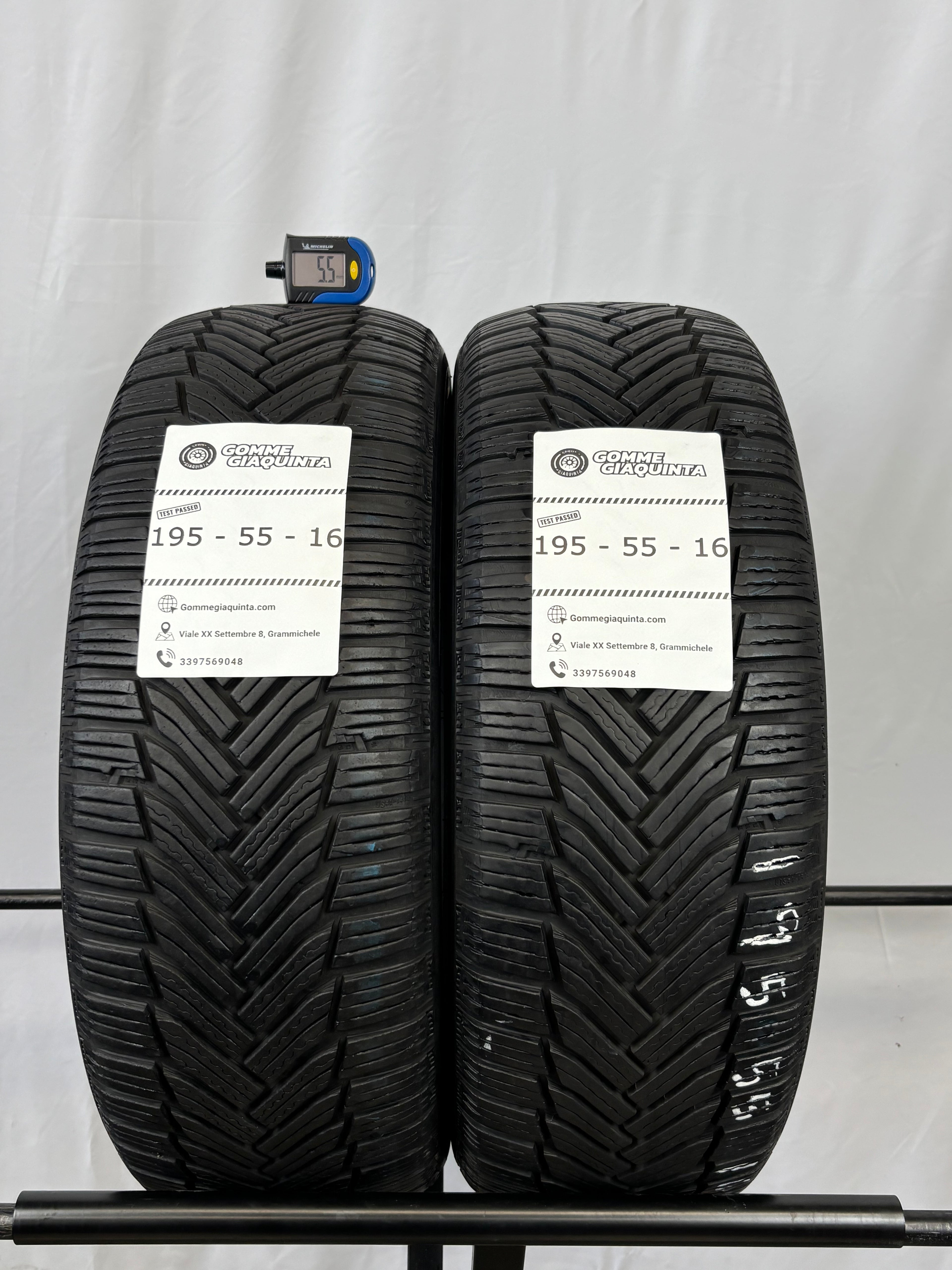 195/55 R16 91H Michelin Alpin 6 M+S Invernali