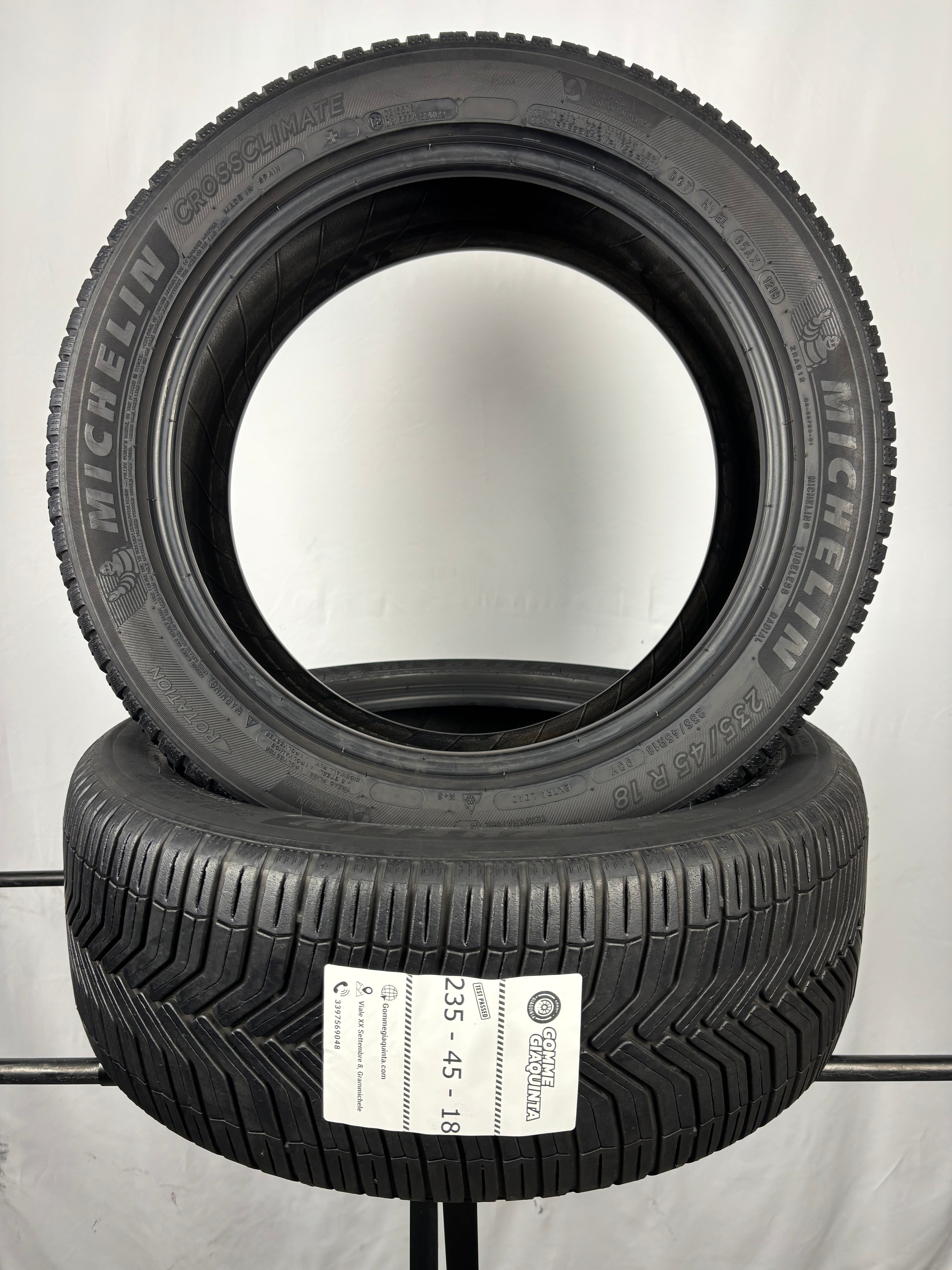 235/45 R18 98Y Michelin CrossClimate M+S 4Stagioni
