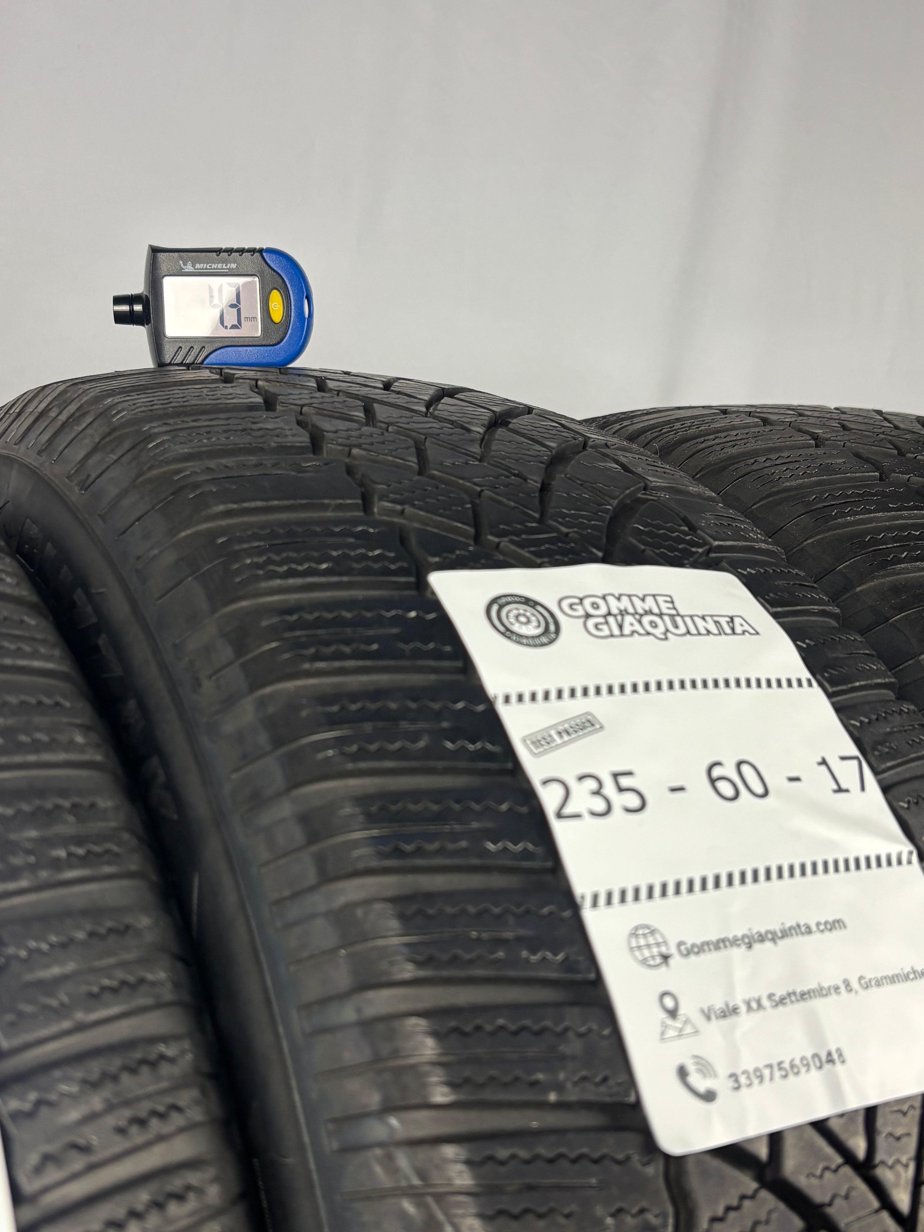 235/60 R17 106H Bridgestone M+S invernali