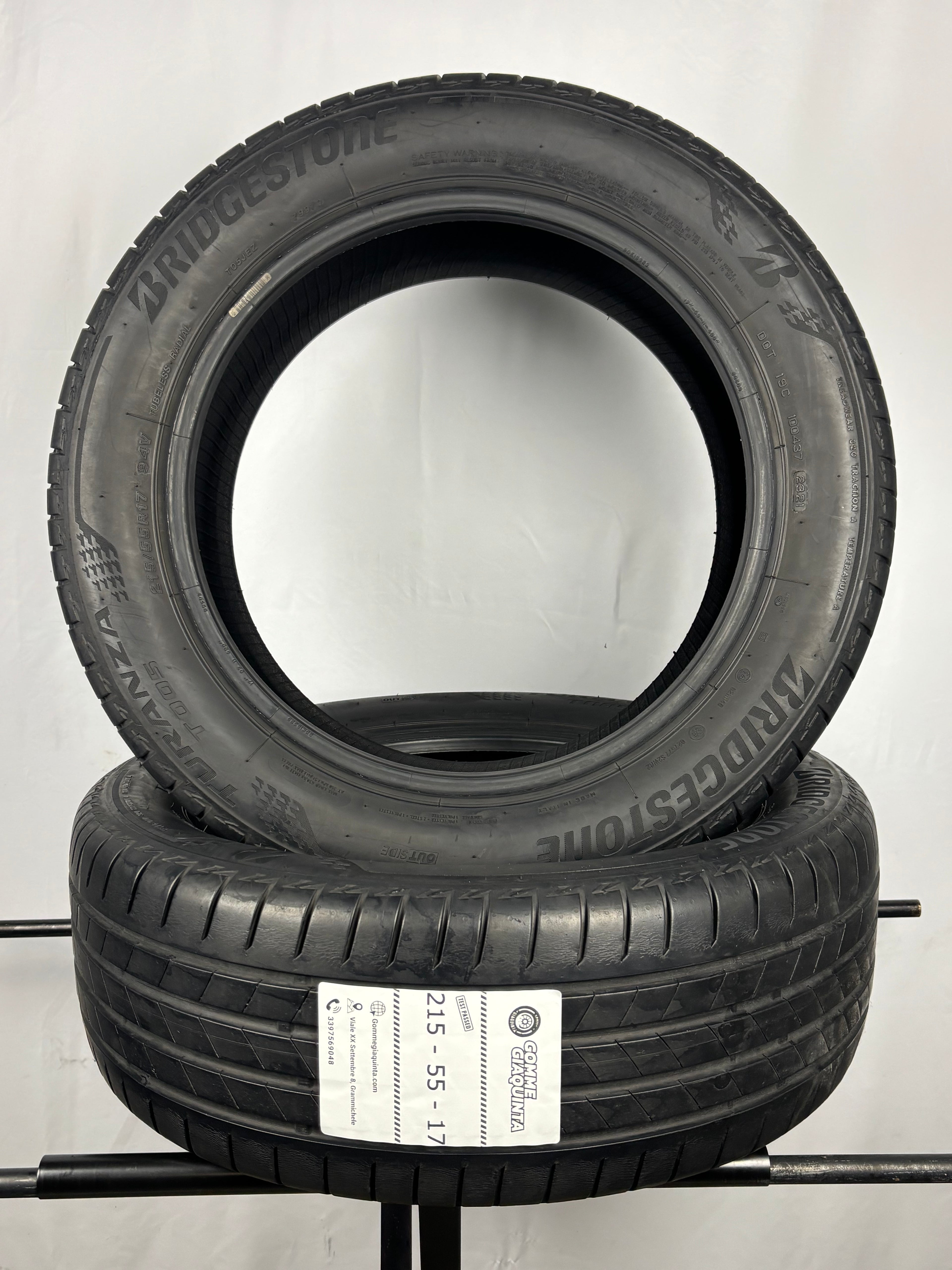 215/55 R17 94V Bridgestone Turanza Sport estive