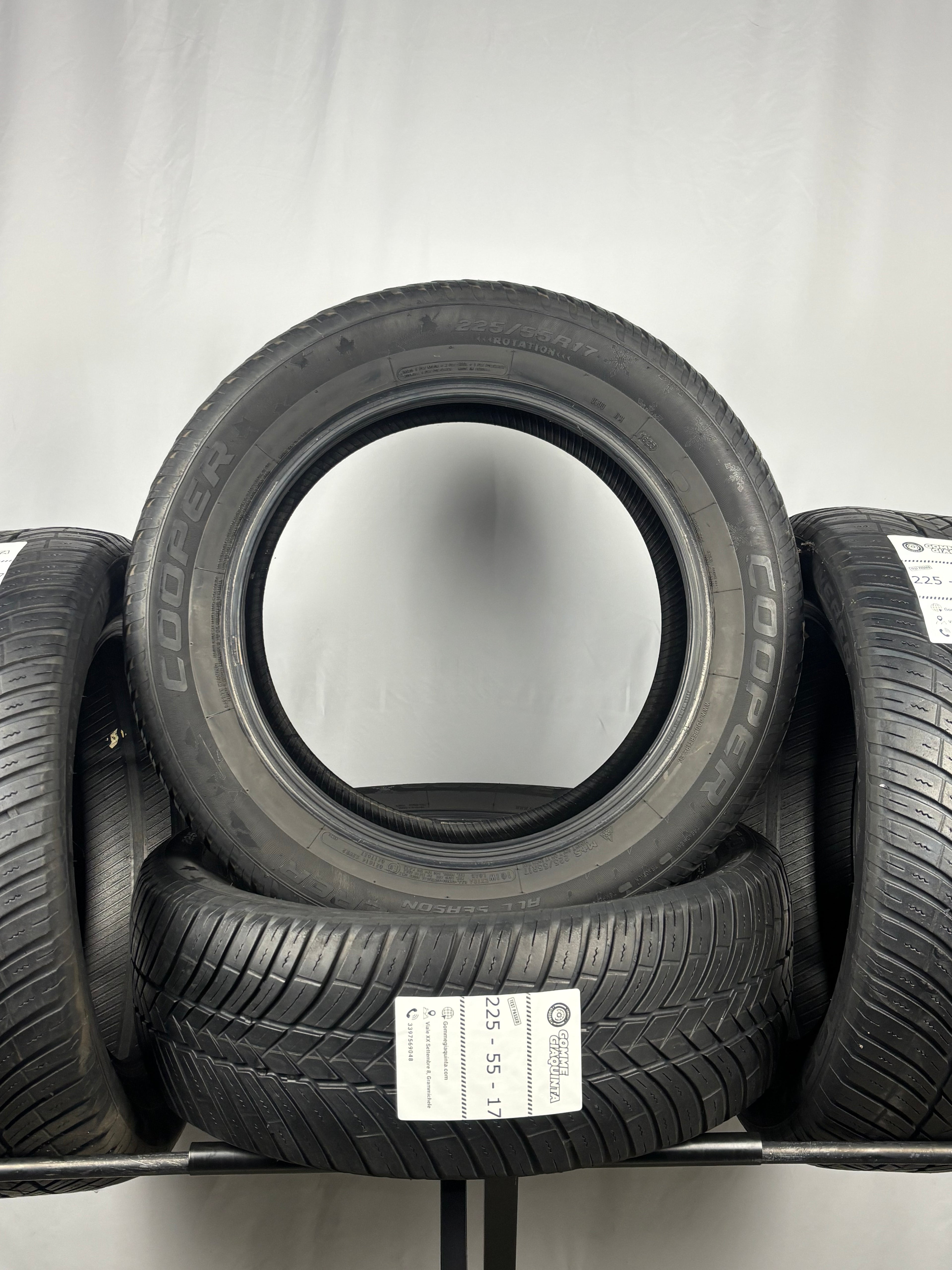 225/55 R17 101V Cooper 4stagioni usati