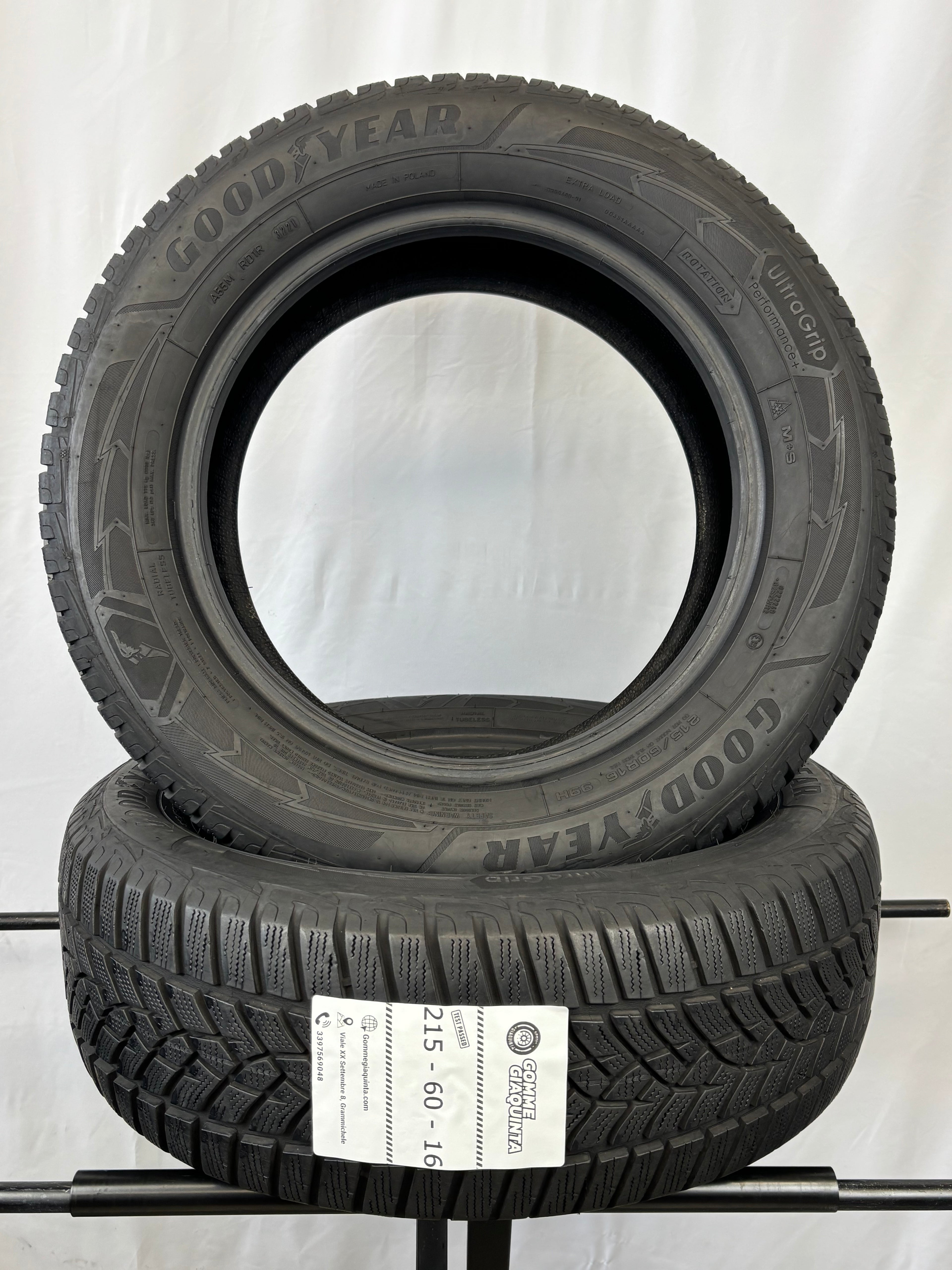 215/60 R16 99H GoodYear Invernali M+S