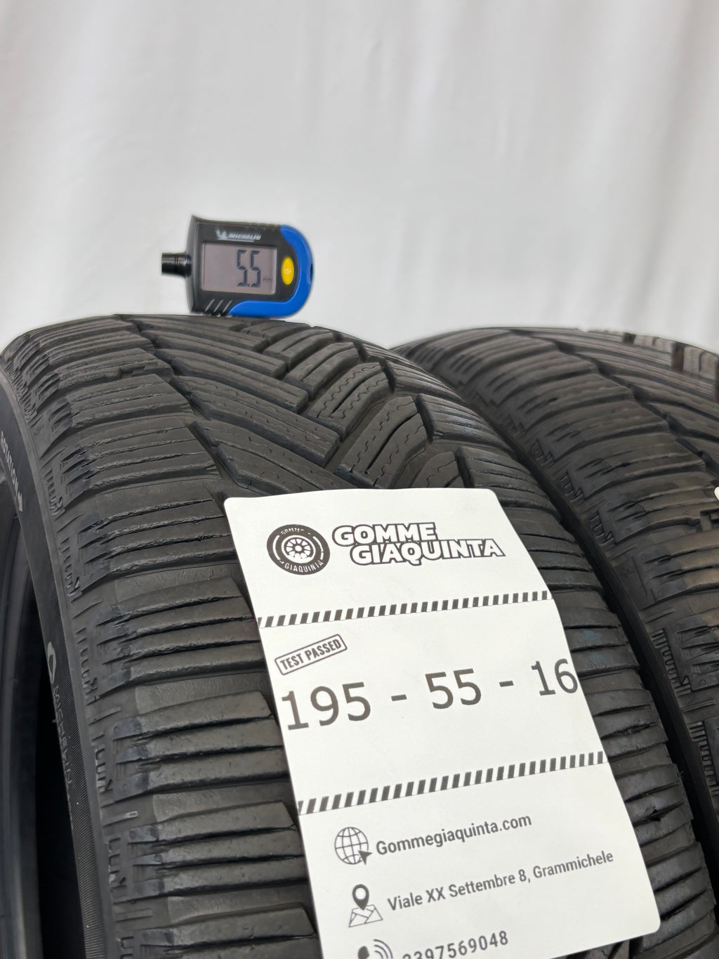 195/55 R16 91H Michelin Alpin 6 M+S Invernali