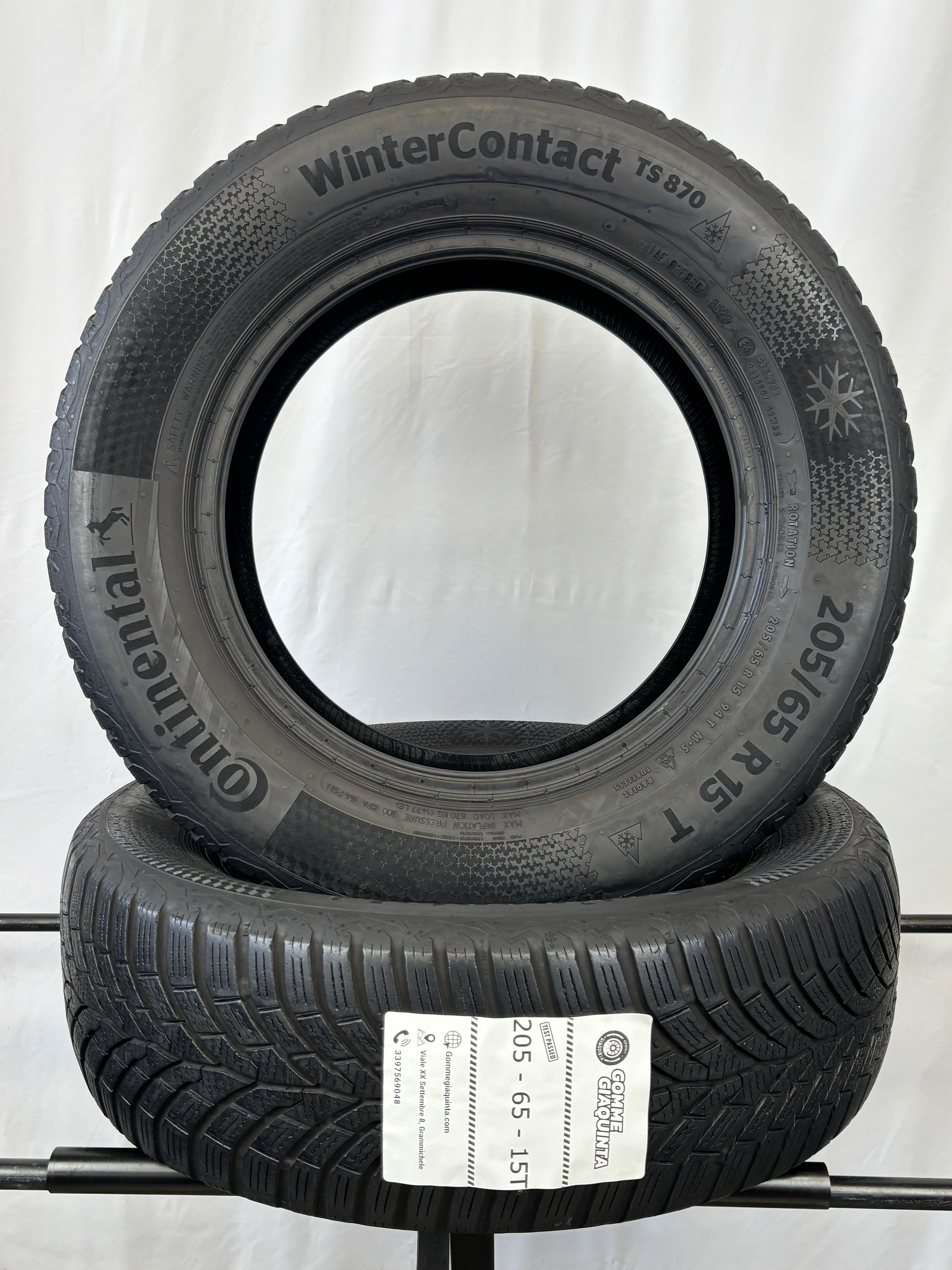 205/65/ R15 94T Continental WinterContact M+S