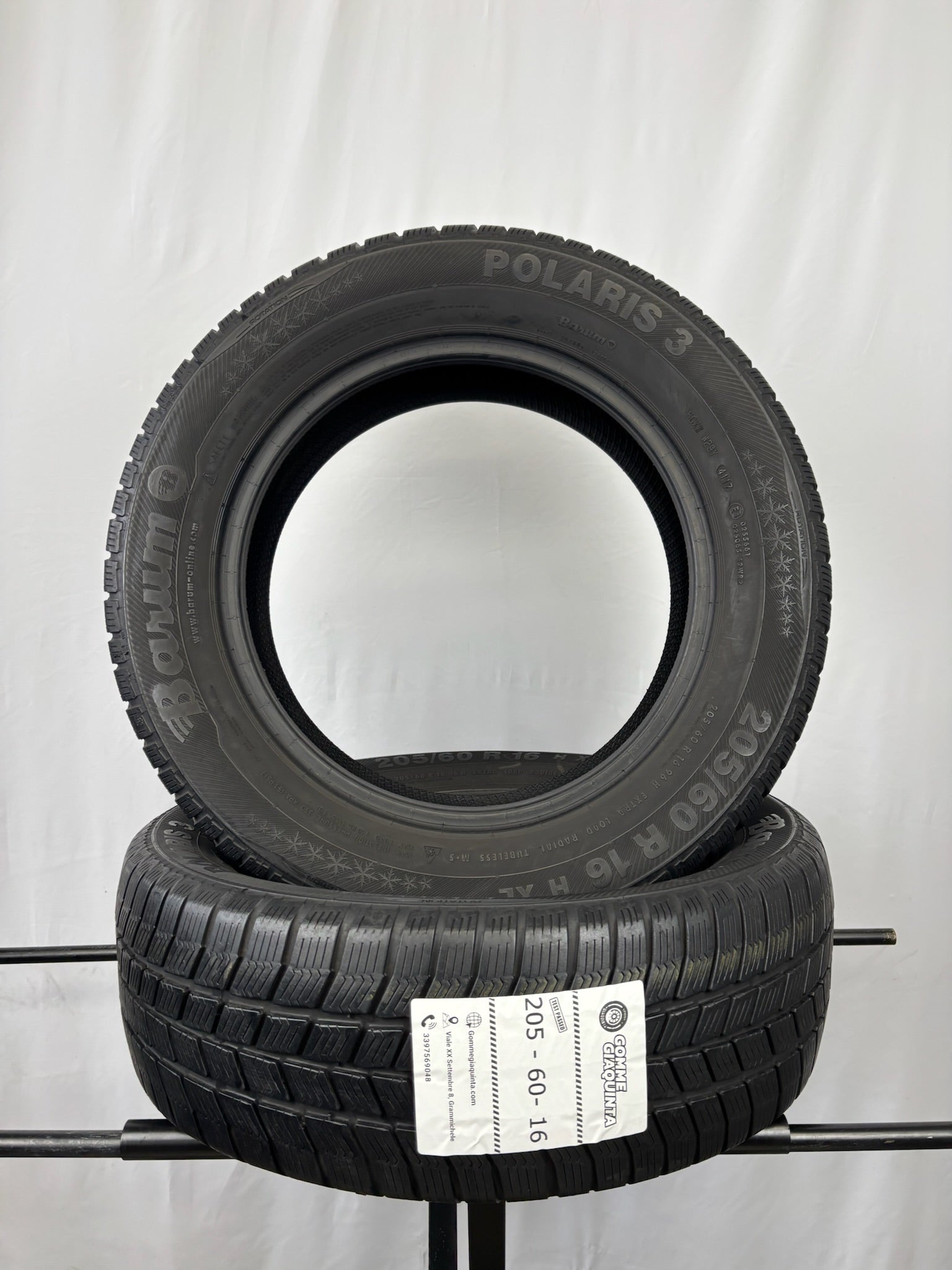 205/60 R16 96H Barum Polaris3 M+S Invernali