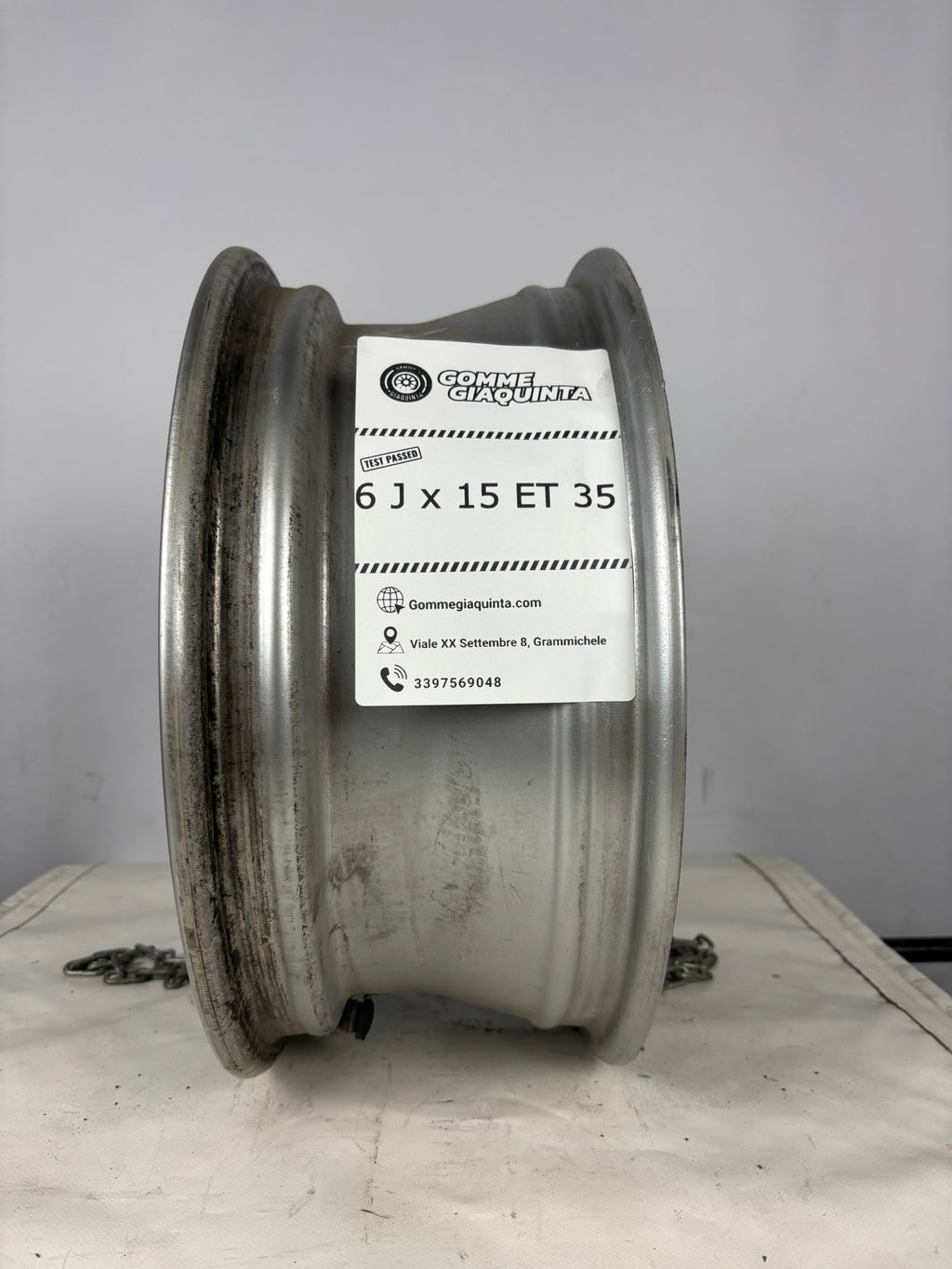 4 Cerchi in lega Fiat da 15"