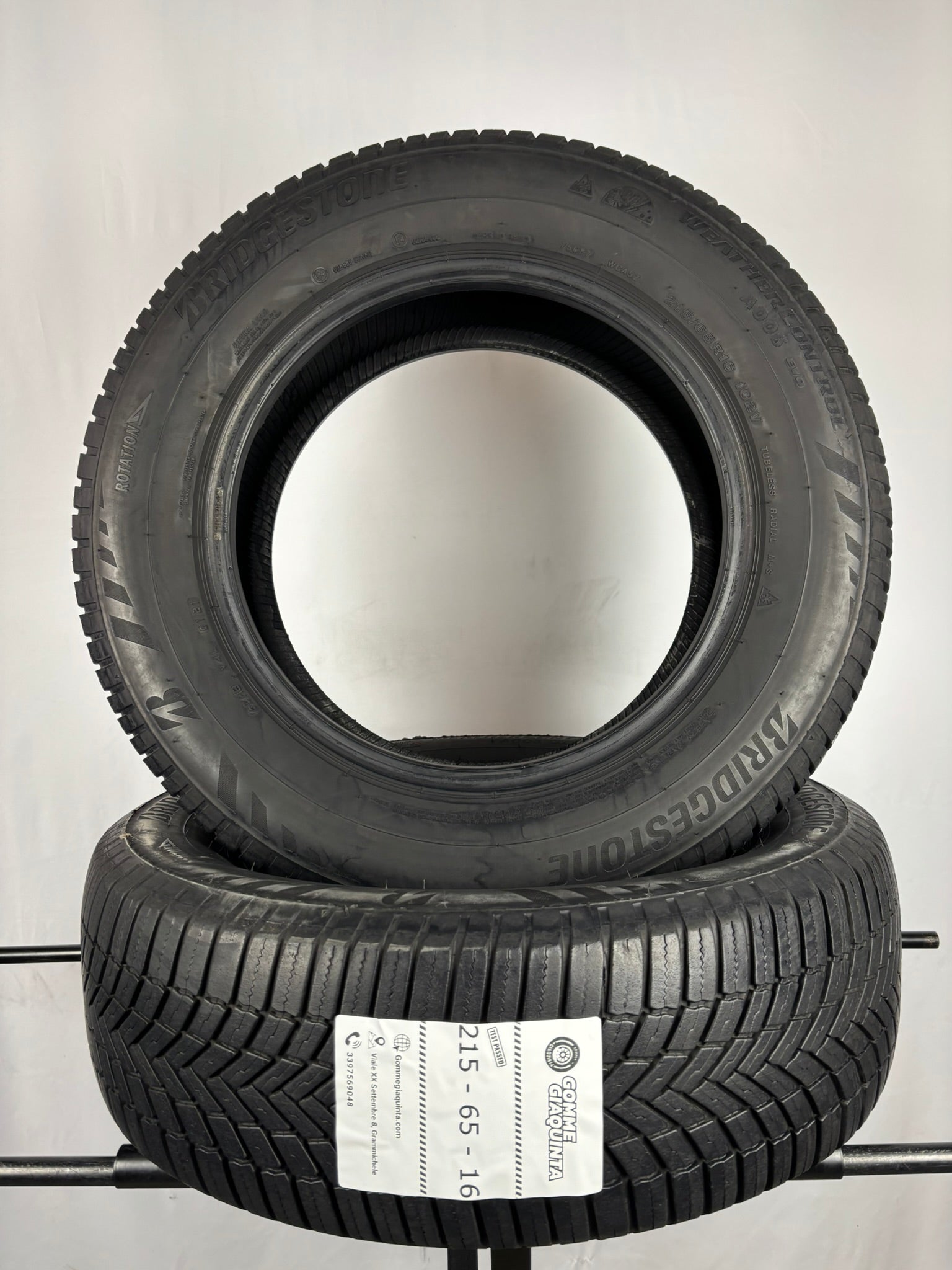 215/65 R16 102V Bridgestone weather control a005 evo M+S