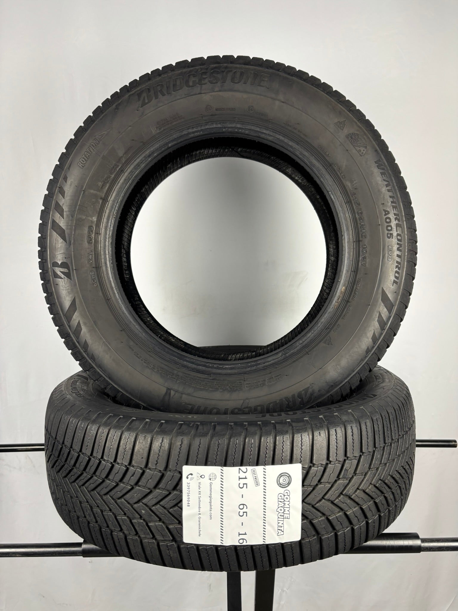 215/65 R16 102V Bridgestone weather control a005 M+S