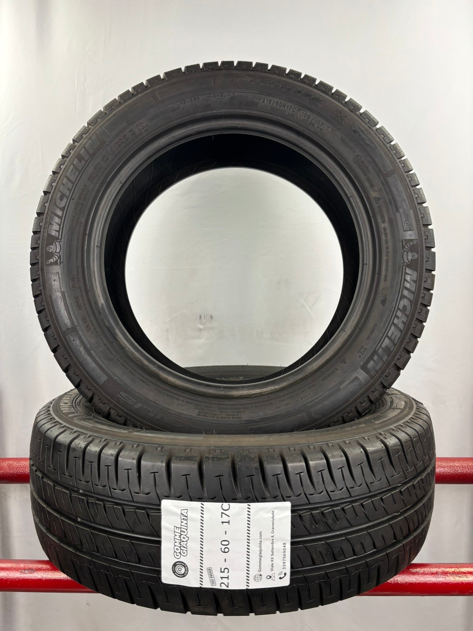215/60 17C 109/107 T Michelin
