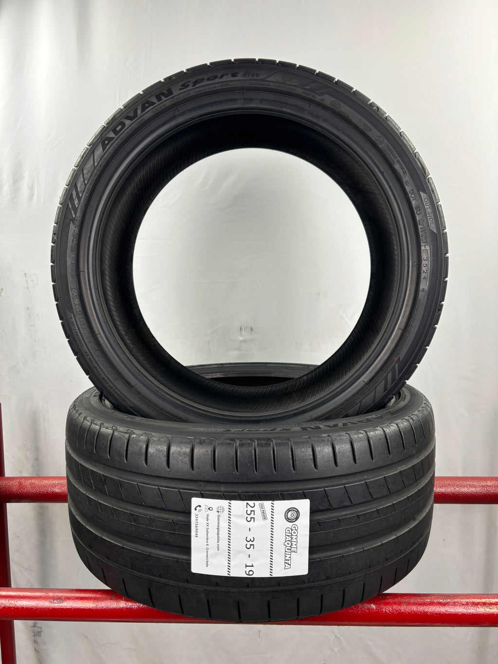 255/35 R19 96Y Yokohama Advan Sport
