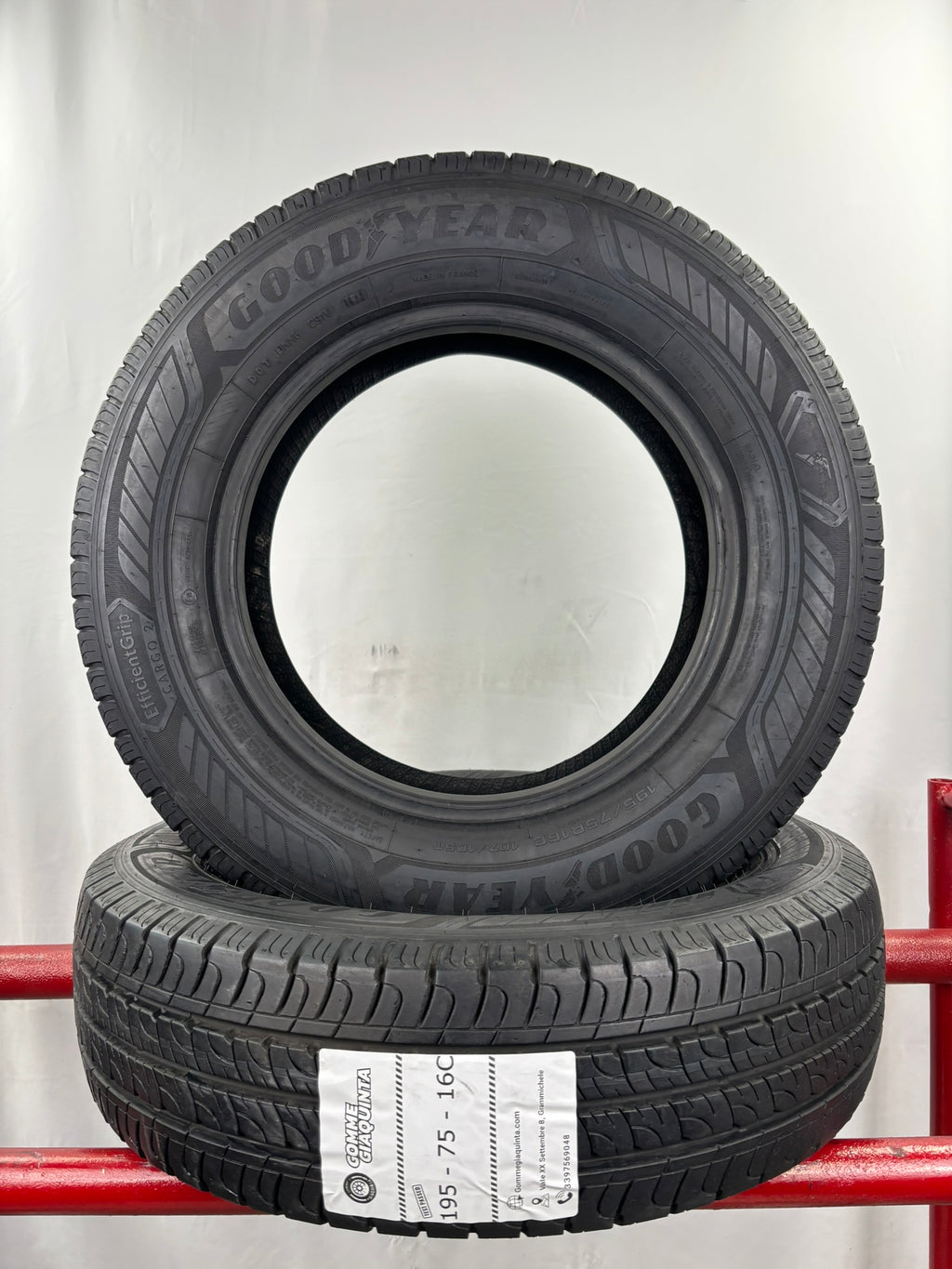 195/75 R16C 107/105T Good Year Efficent Grip