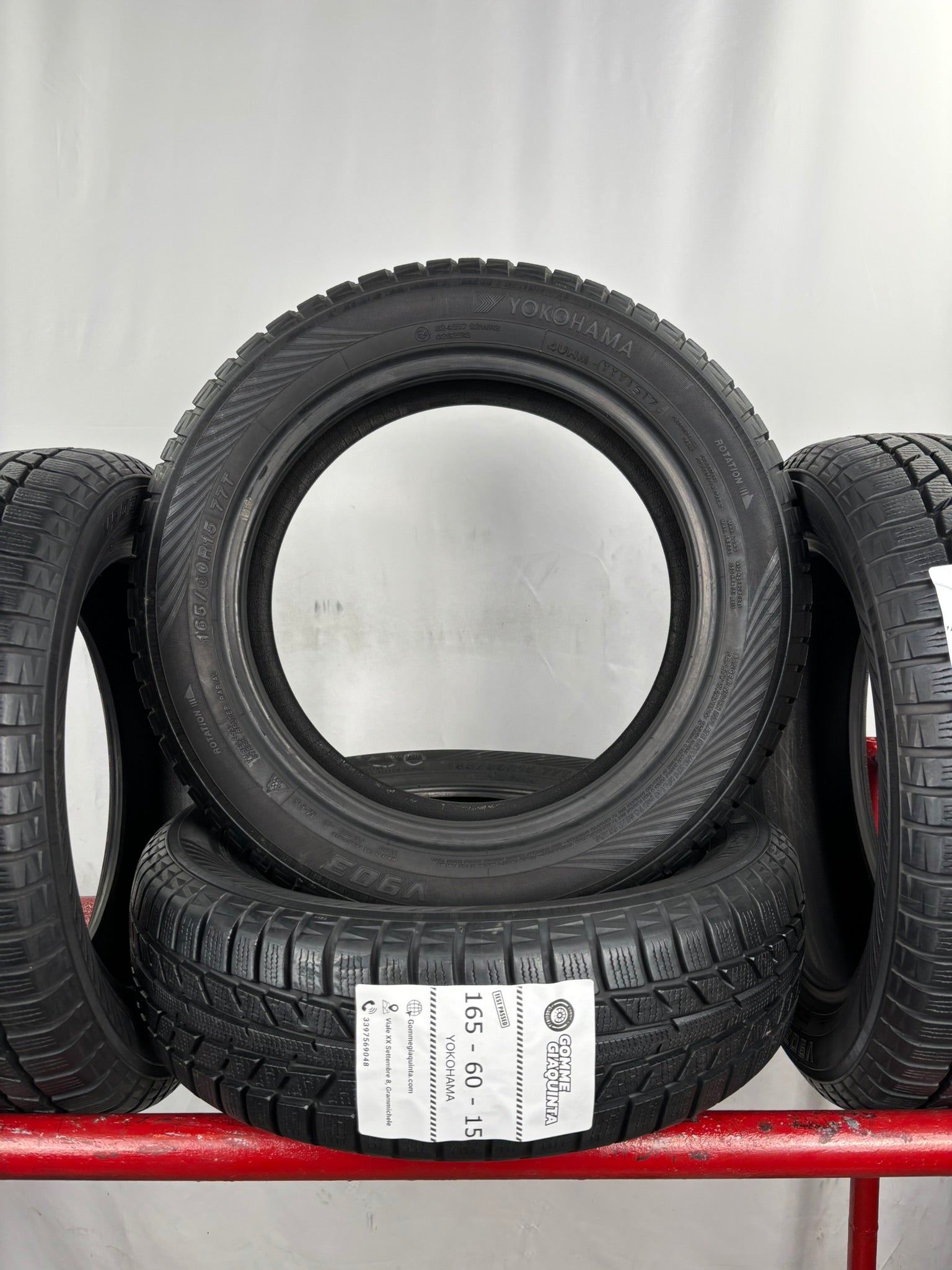 165/60 R15 77T Yokohama M+S