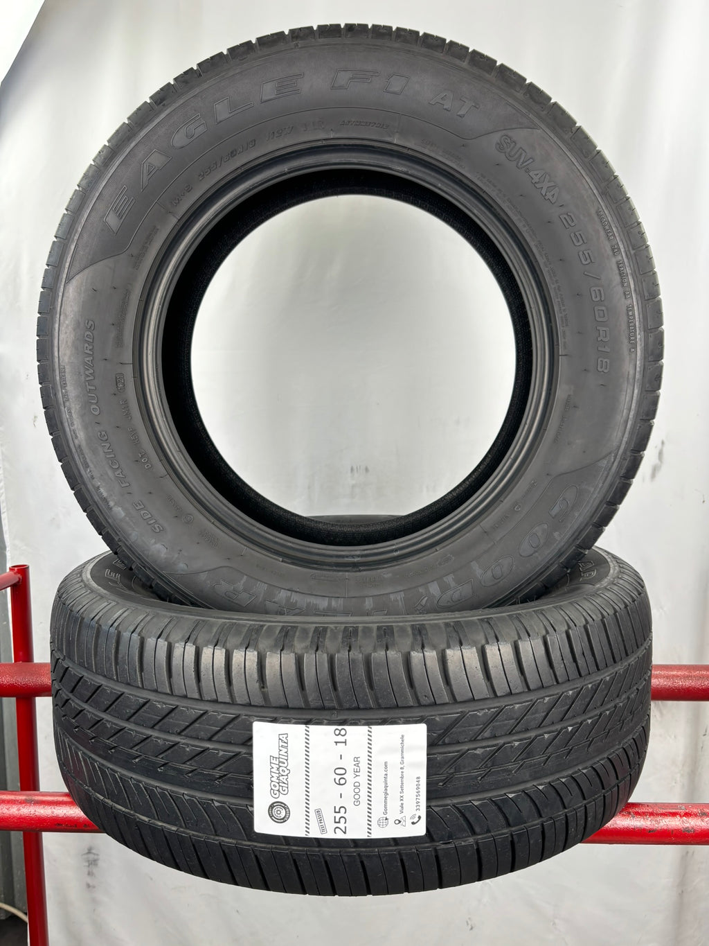 255/60 R18 112W Good Year Eagle F1 At M+S