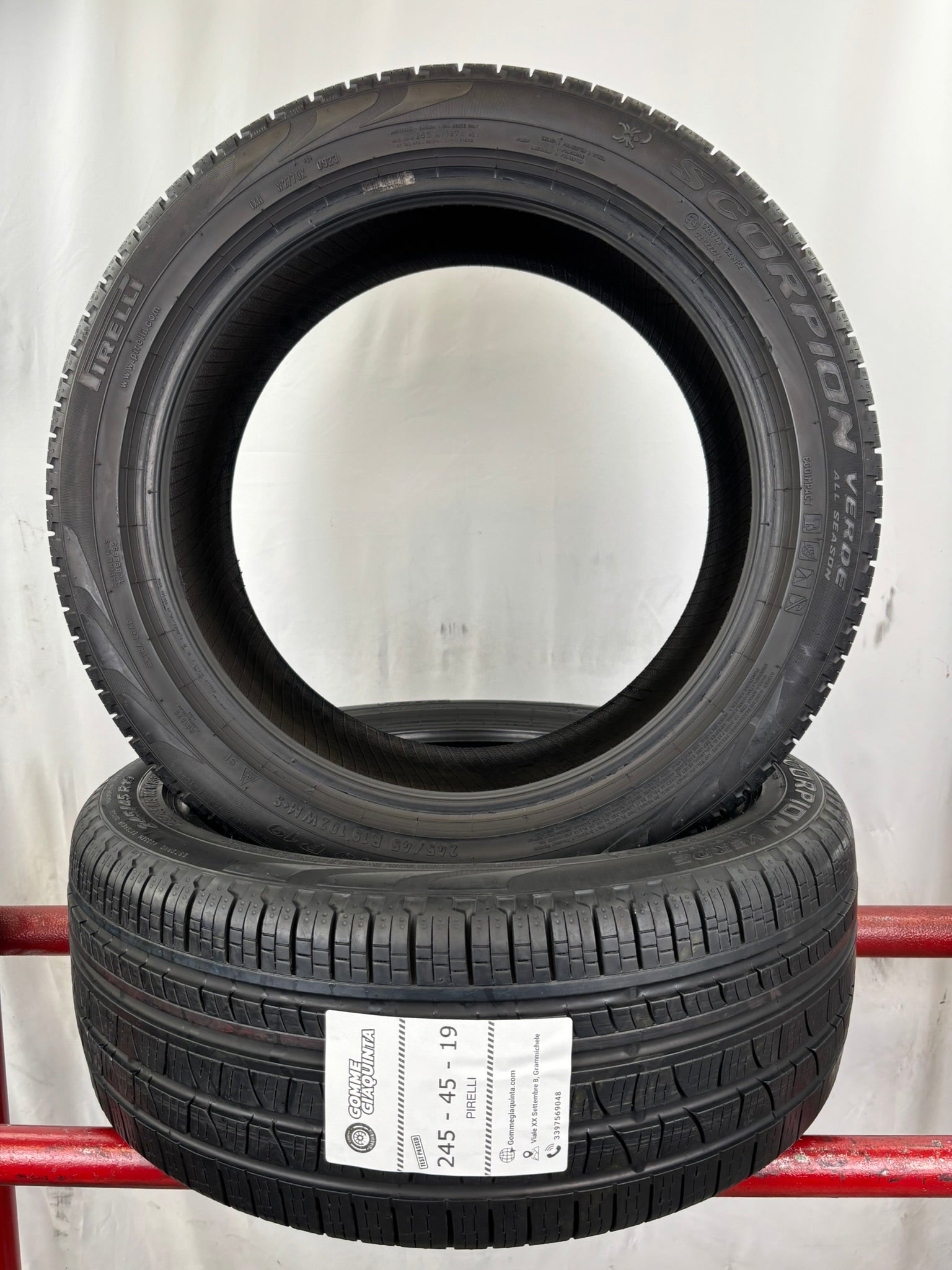245/45 R19 102W Pirelli Scorpion Verde All Season M+S