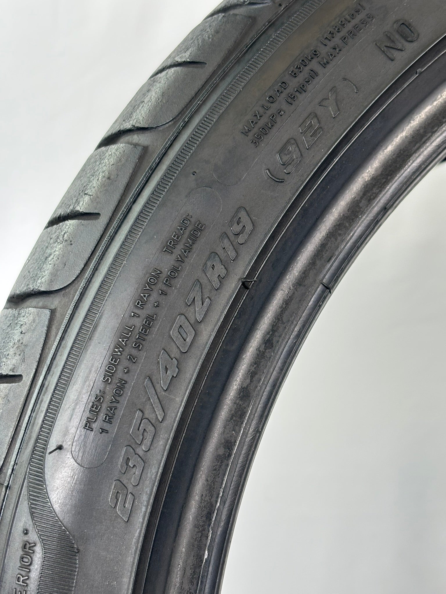 235/40 R19 92Y Good Year Eagle F1
