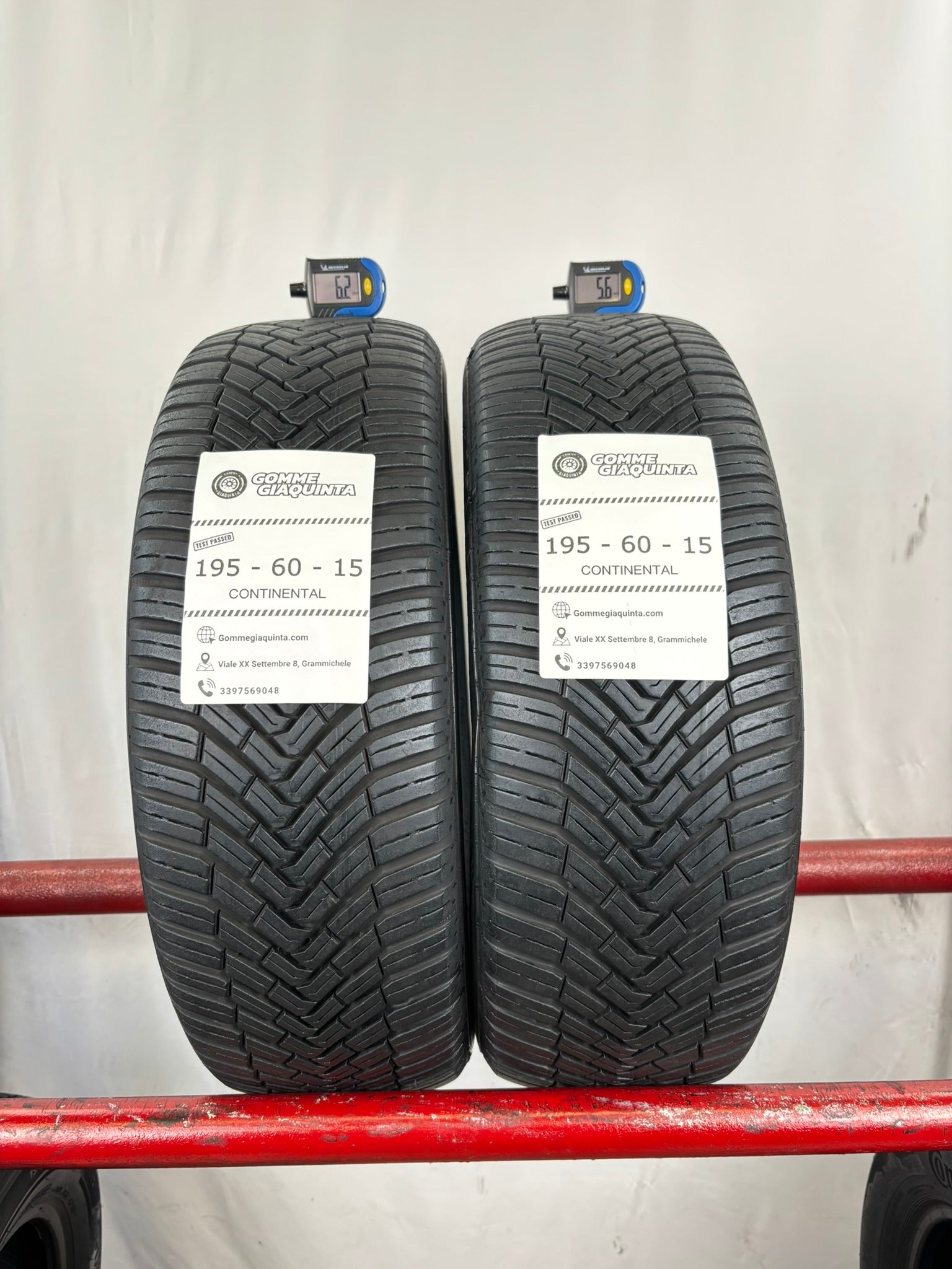 195/60 R15 92V XL Continental All Season Contact