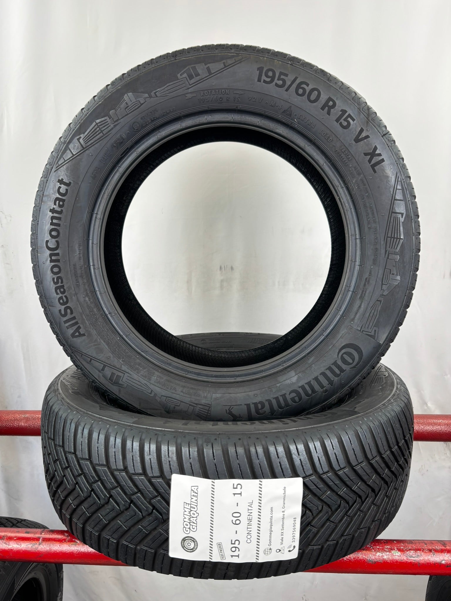 195/60 R15 92V XL Continental All Season Contact