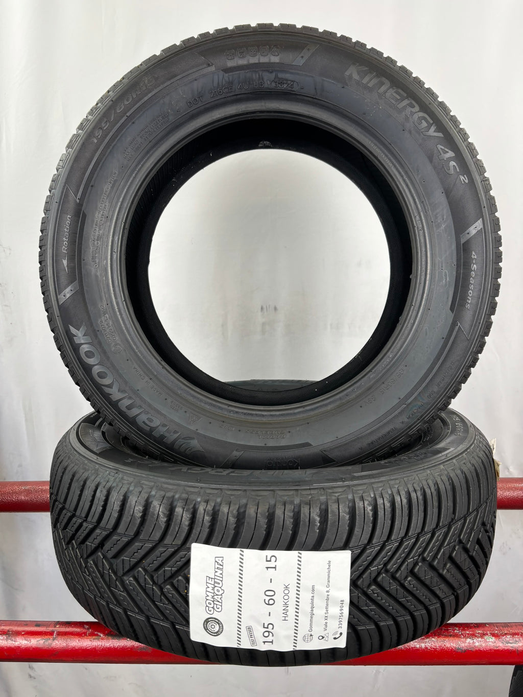 195/60 R15 88V Hankook Kinergy 4s2 M+S