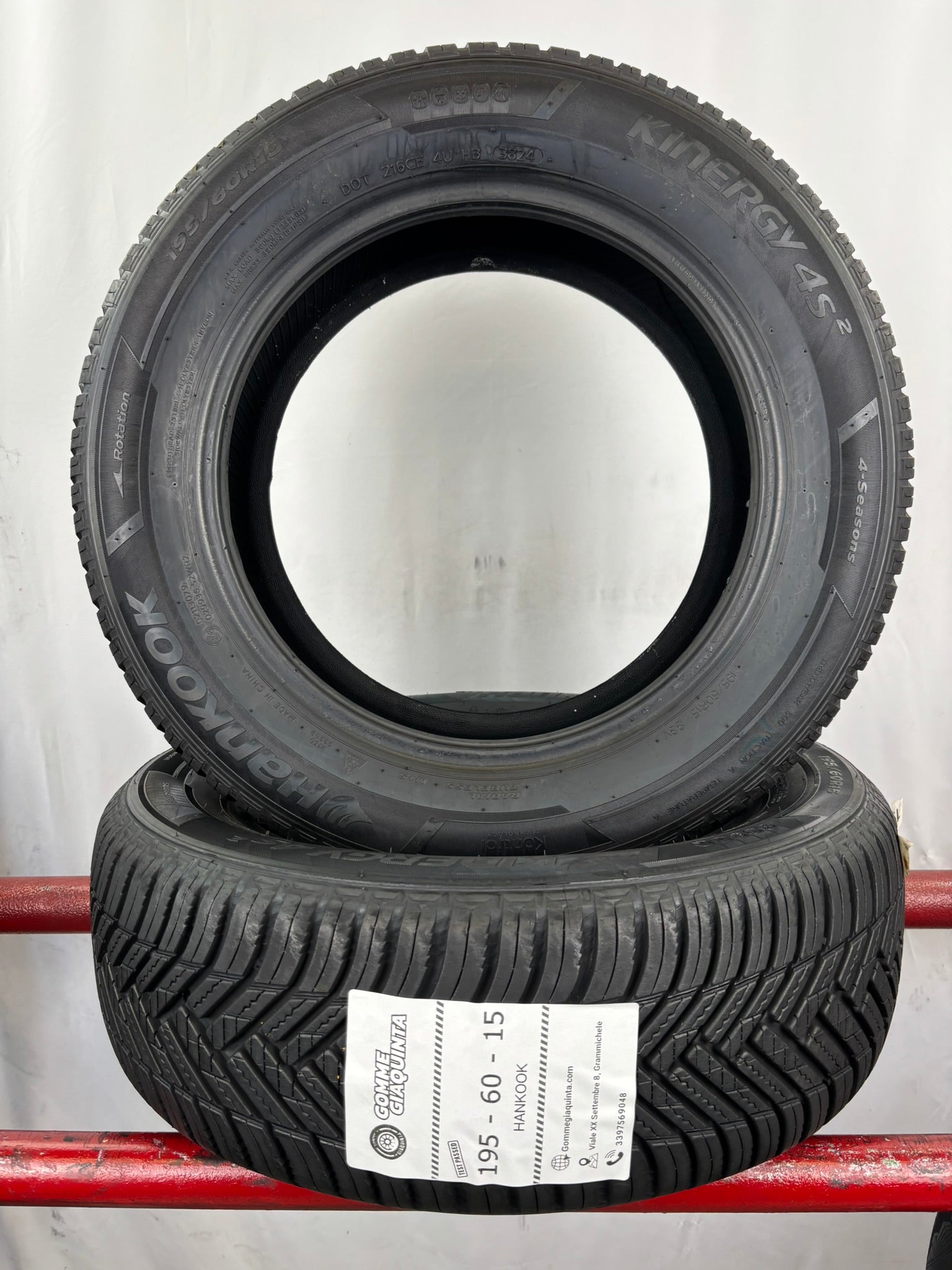 195/60 R15 88V Hankook Kinergy 4s2 M+S
