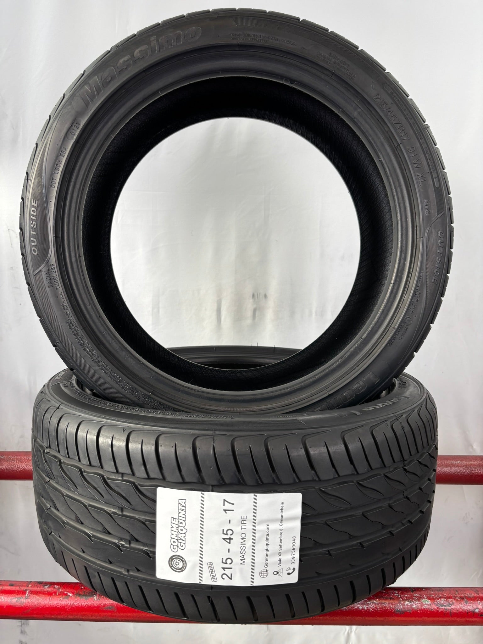 215/45 R17 91W XL Massimo Tire Leone L1 M+S