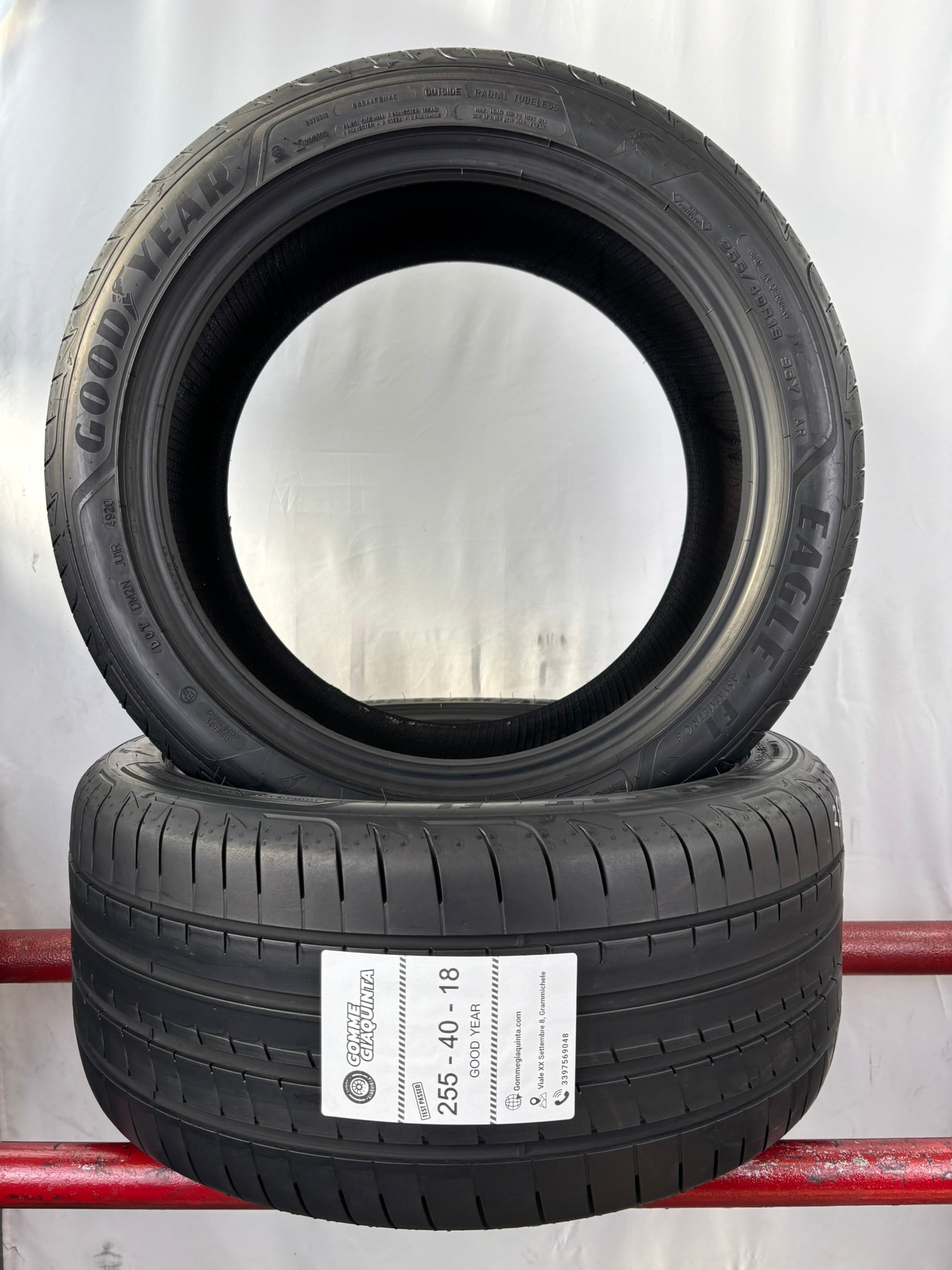 255/40 R18 95Y Good Year Eagle F1 RFT