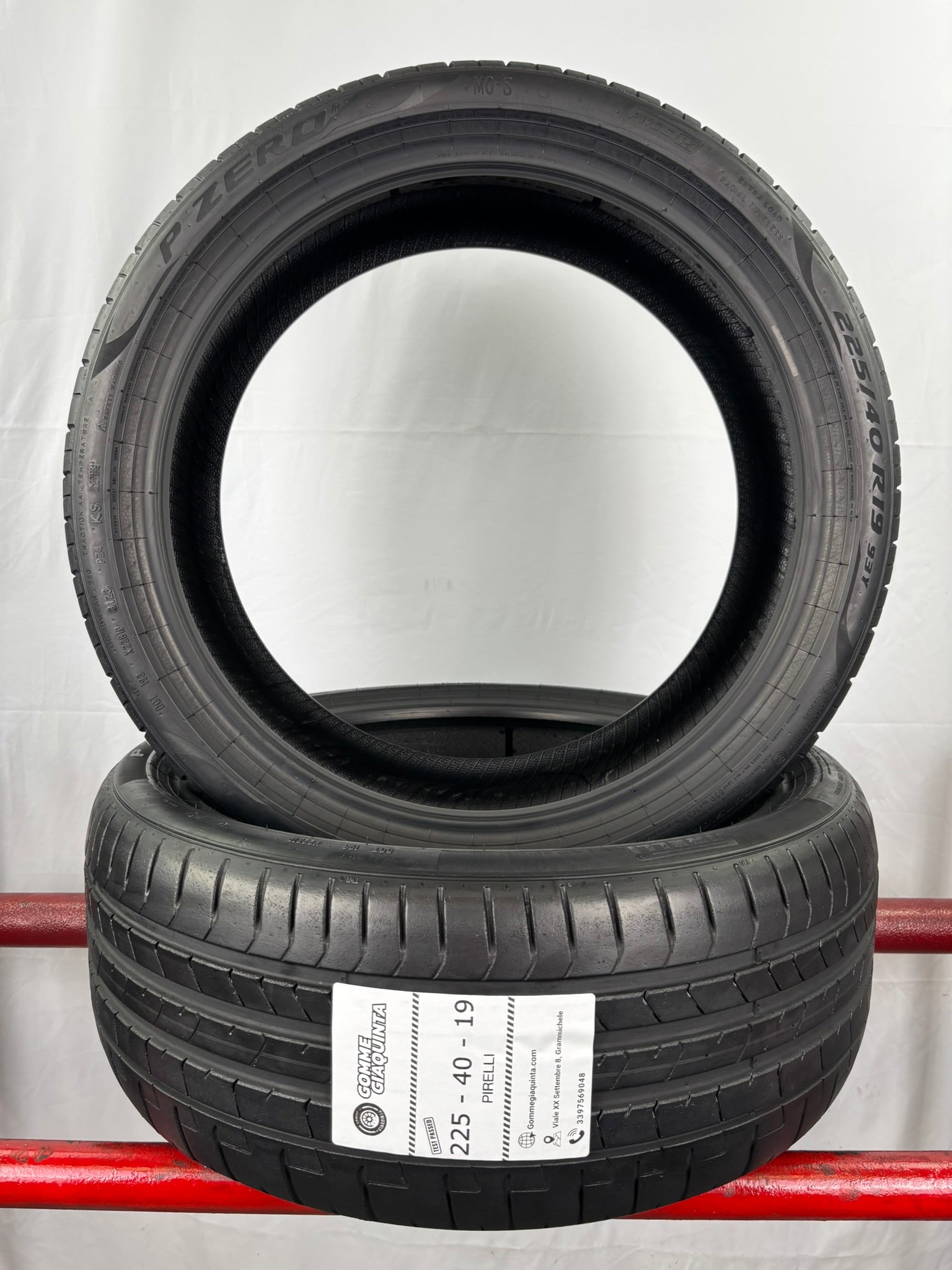 225/40 R19 93Y Pirelli P-Zero MO-S