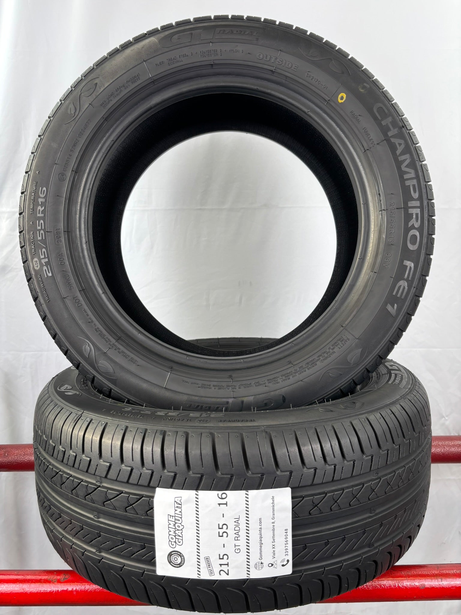 215/55 R16 93V Gt Radial Champiro Fe1