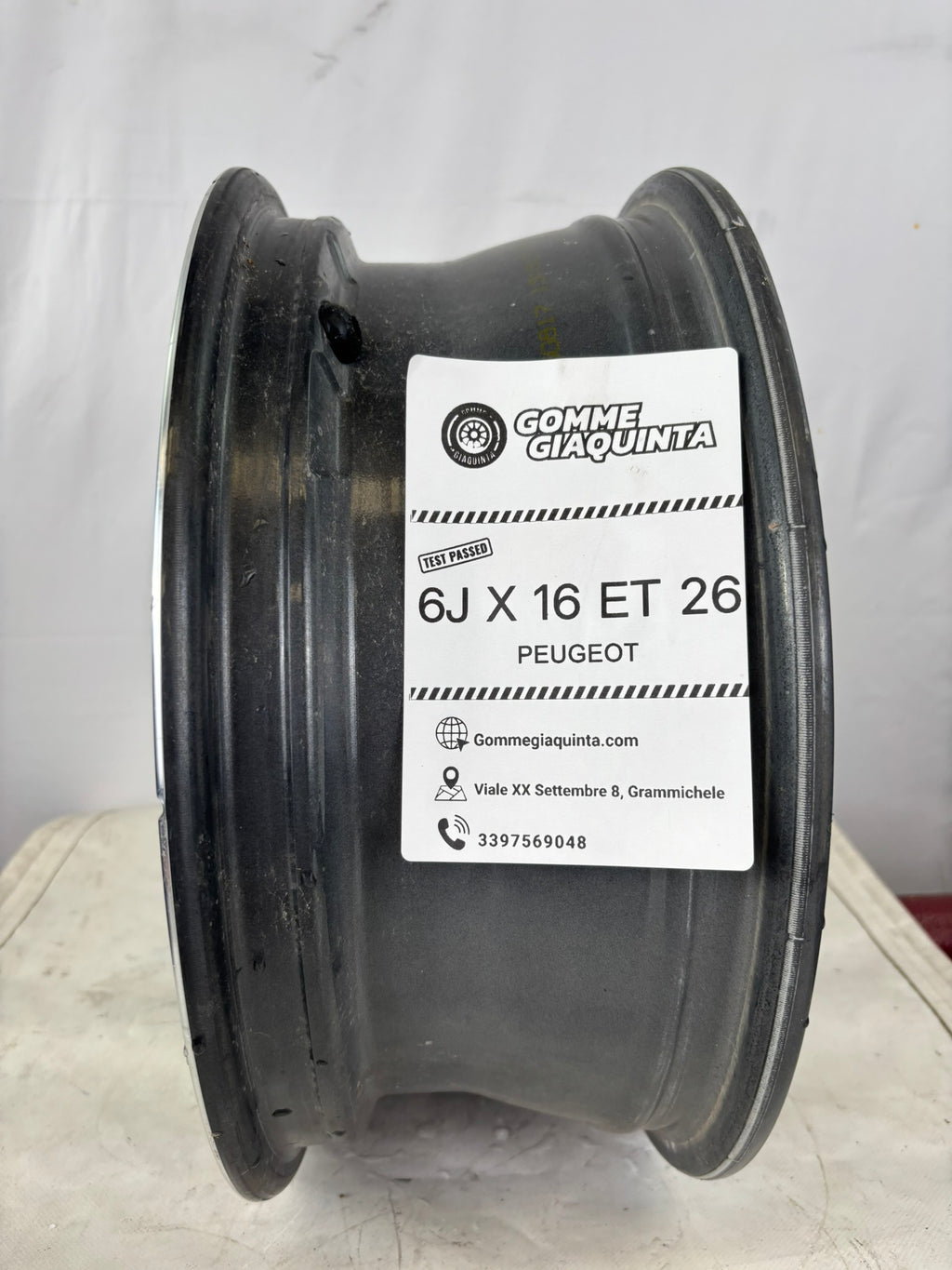 1 Cerchio in lega Peugeot 16"