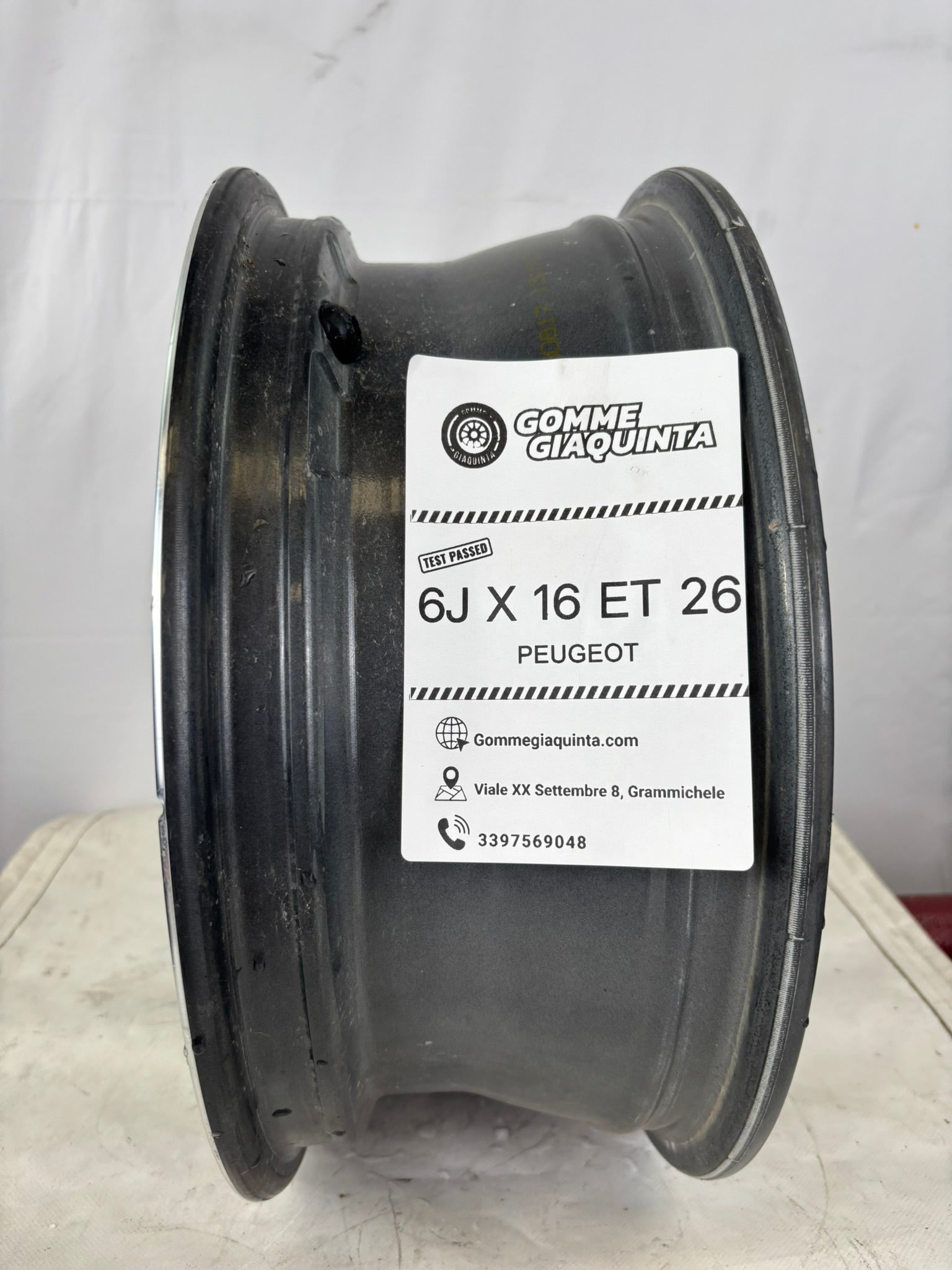 1 Cerchio in lega Peugeot 16"