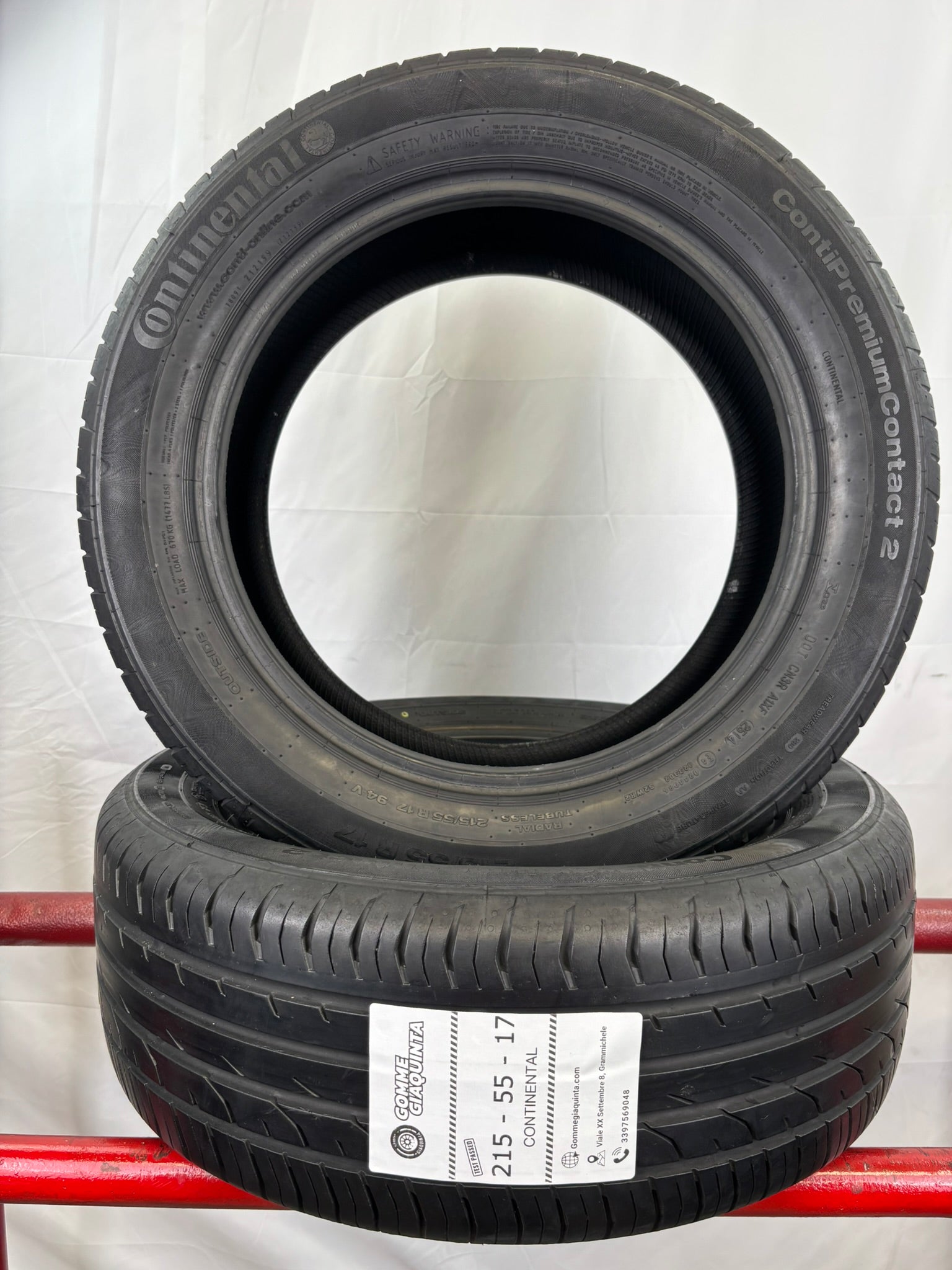 215/55 R17 94V Continental ContiPremiumContact 2
