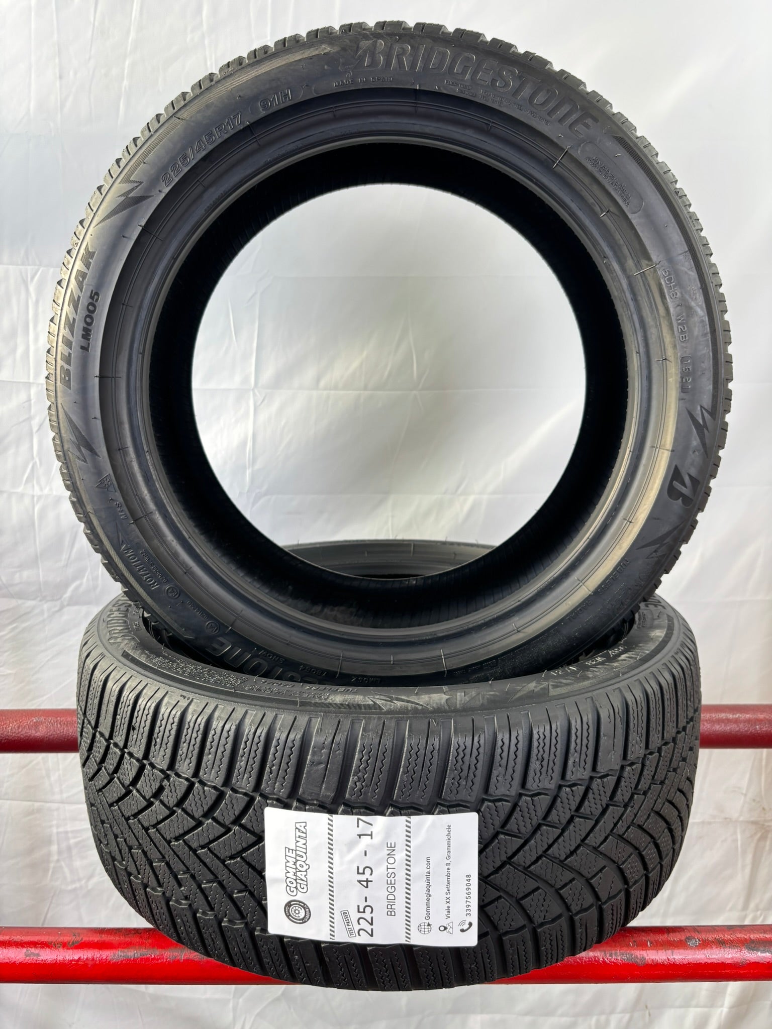 225/45 R17 91H Bridgestone Blizzak Lm005 M+S