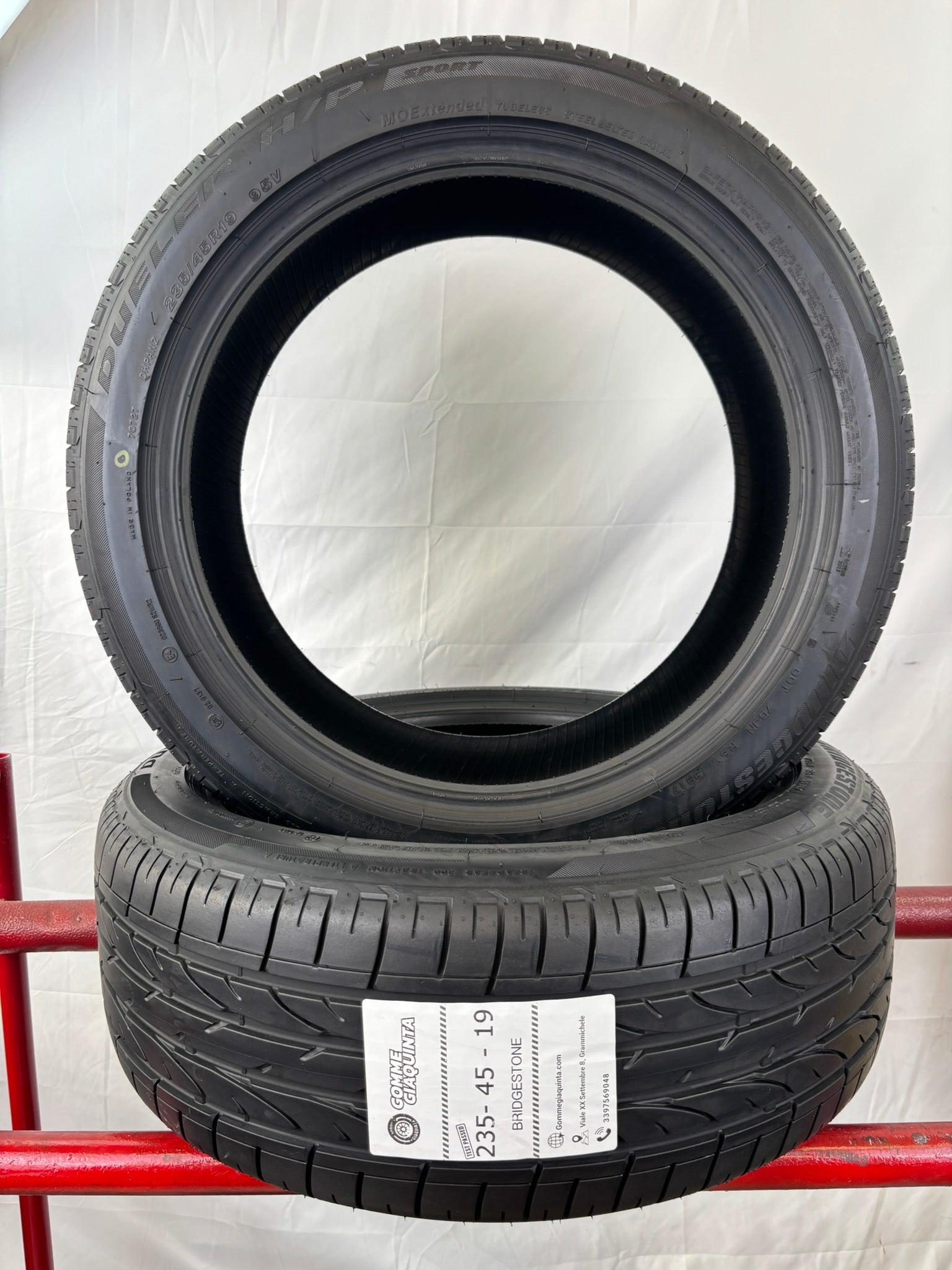 235/45 R19 95V Bridgestone Dueler H/P Sport RFT MO