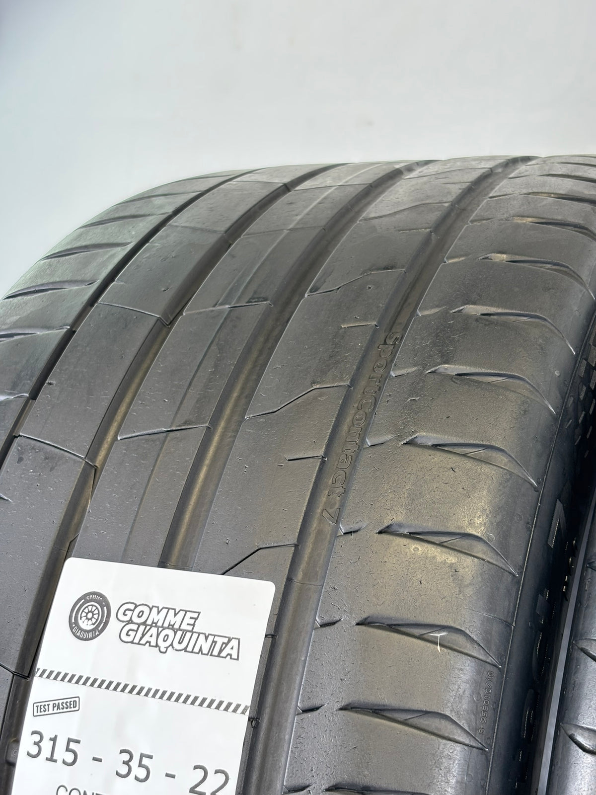 Pneumatici usati 315 35 r22 111y Gomme Estive 2 PZ Continental Batt 5,2mm Dot 24