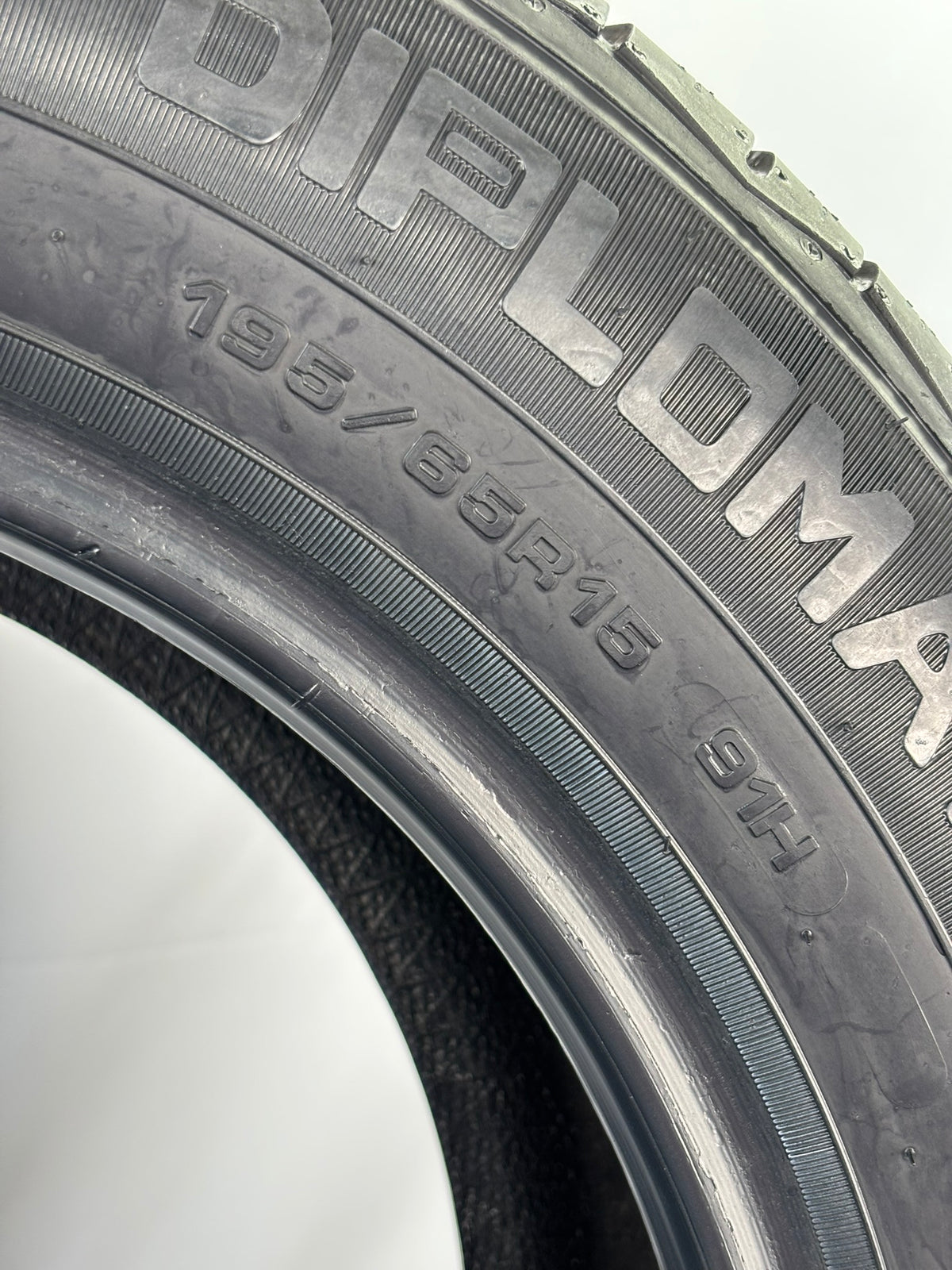 Pneumatici usati 195 65 r15 91h Gomme Estive 2 PZ Diplomat Batt 5,7mm Dot 19