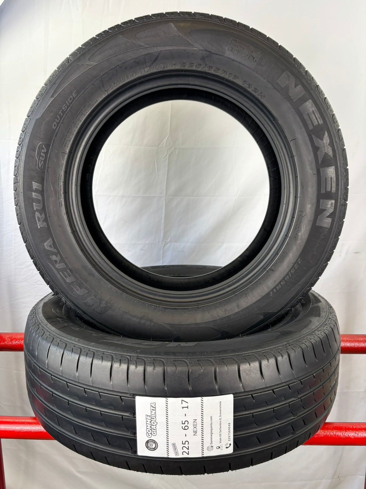 Pneumatici usati 225 65 r17 102h Gomme Estive 2 PZ Nexen Batt 4,6mm Dot 22
