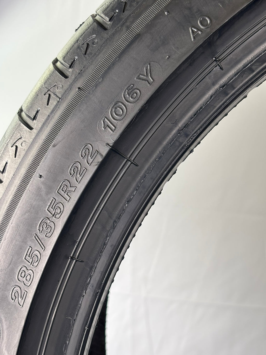 Pneumatici usati 285 35 r22 106y Gomme Estive 2 PZ Bridgestone Battis 5mm Dot 23 AO