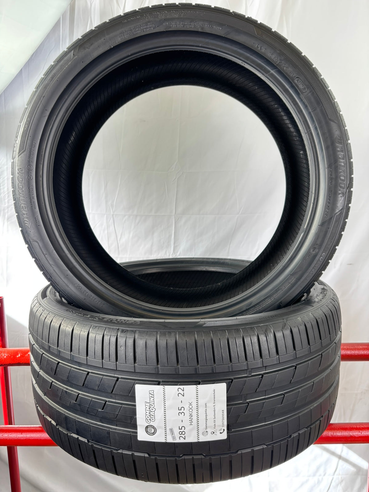 Pneumatici usati 285 35 r22 106y Gomme Estive 2 PZ Hankook Batt 6mm Dot 2024