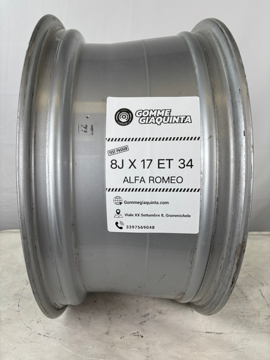 2 Cerchi in lega Alfa Romeo Giulia da 17"