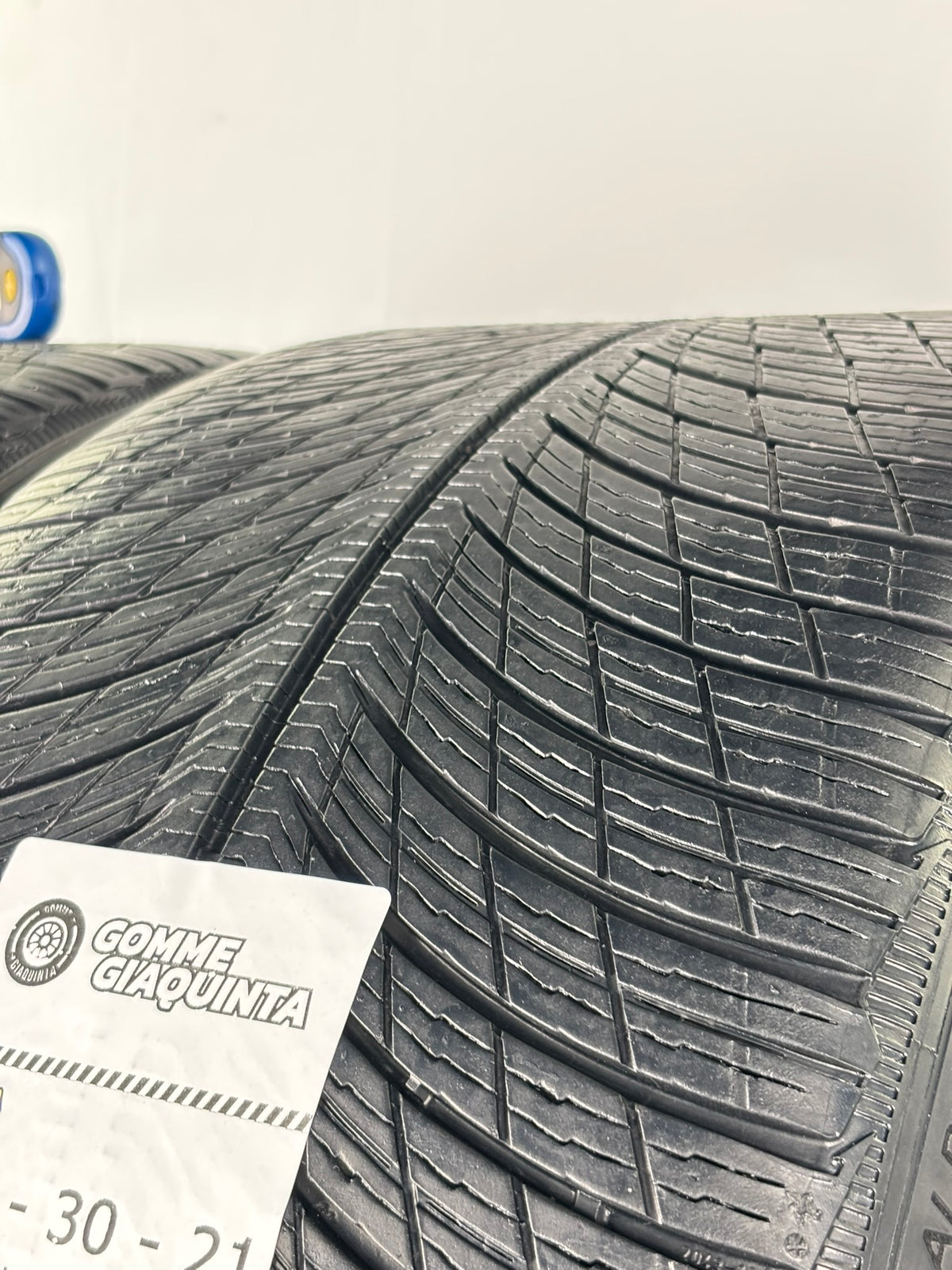 Pneumatici usati 305 30 r21 104v Gomme Invernali 2 PZ Michelin Batt 5mm Dot 22