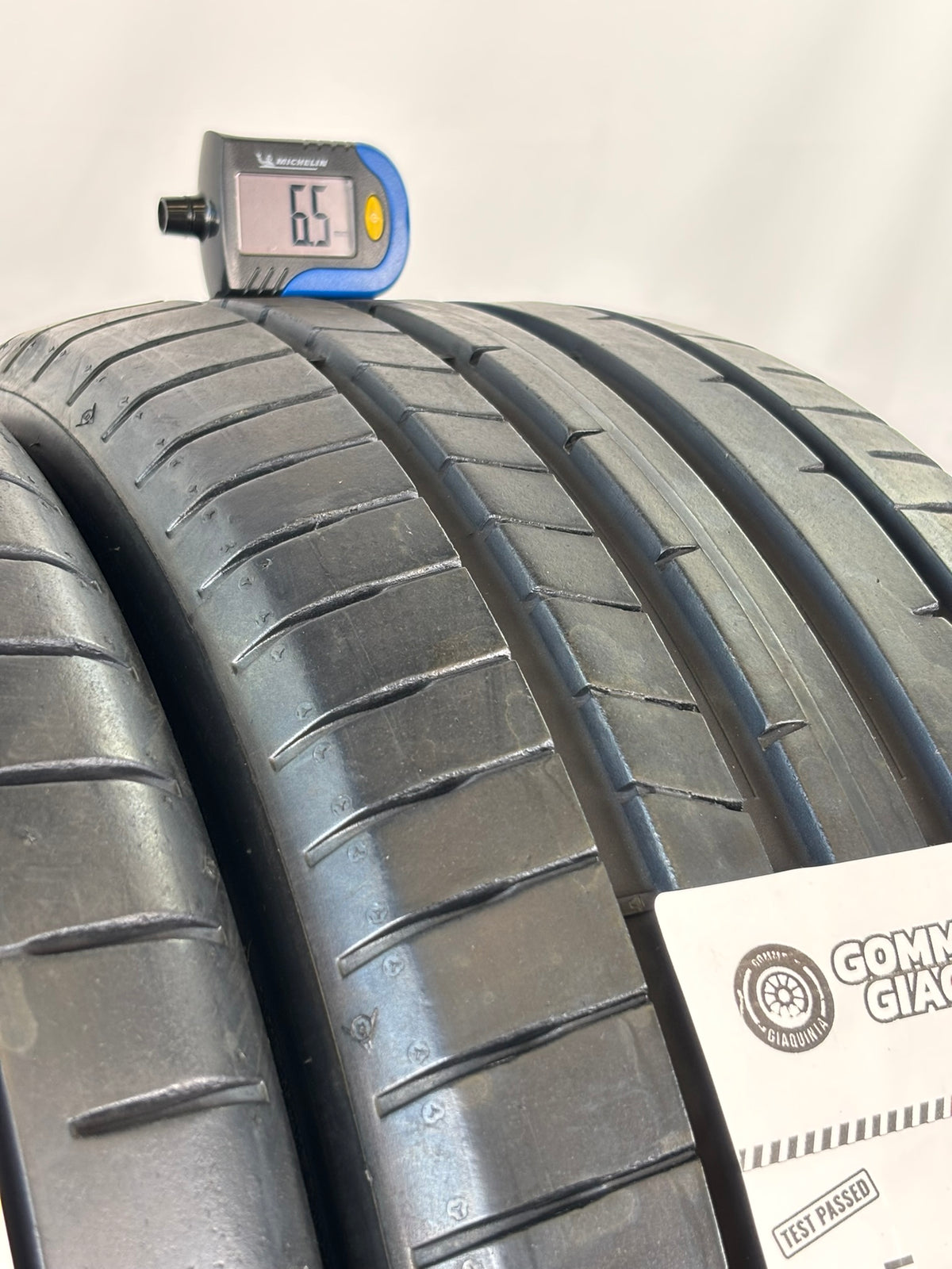 Pneumatici usati 215 40 r17 87y Gomme Estive 2 PZ Dunlop Batt 6,5mm Dot 19