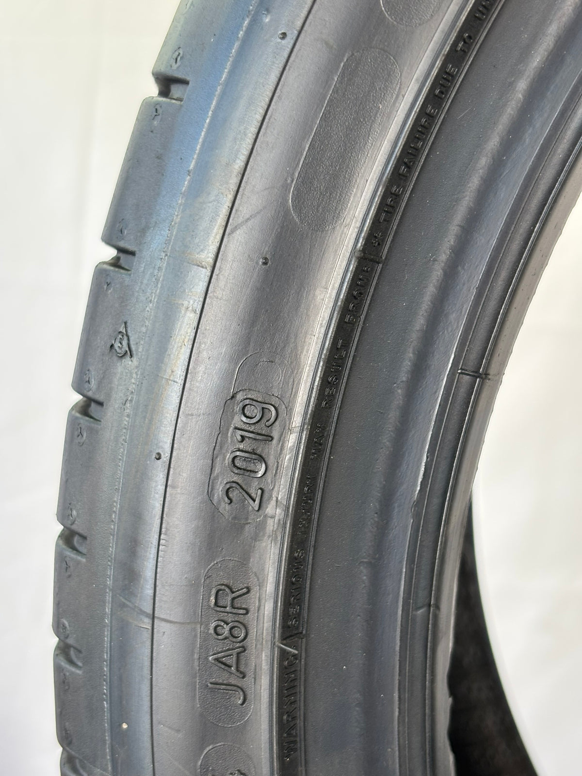 Pneumatici usati 215 40 r17 87y Gomme Estive 2 PZ Dunlop Batt 6,5mm Dot 19