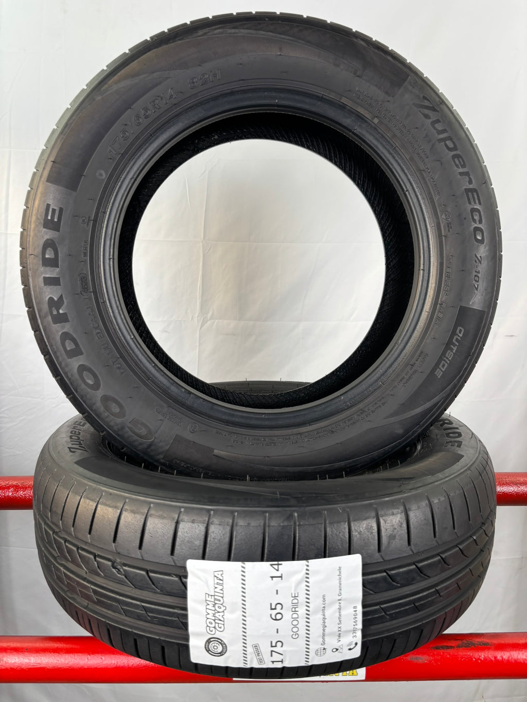 Pneumatici usati 175 65 r14 82h Gomme Estive 2 PZ Good-ride Batt 5,5mm Dot 23