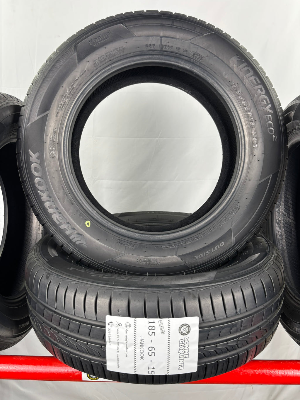 Pneumatici usati 185 65 r15 88t Gomme Estive 4 PZ Hankook Batt 6,5mm Dot 25
