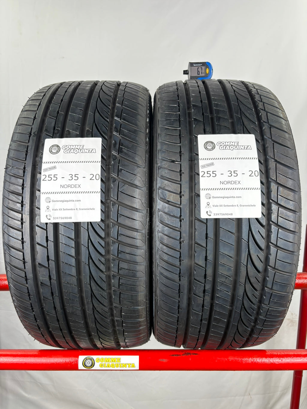 Pneumatici usati 255 35 r20 97y Gomme Estive 2 PZ Nordexx Batt 6,7mm Dot 22