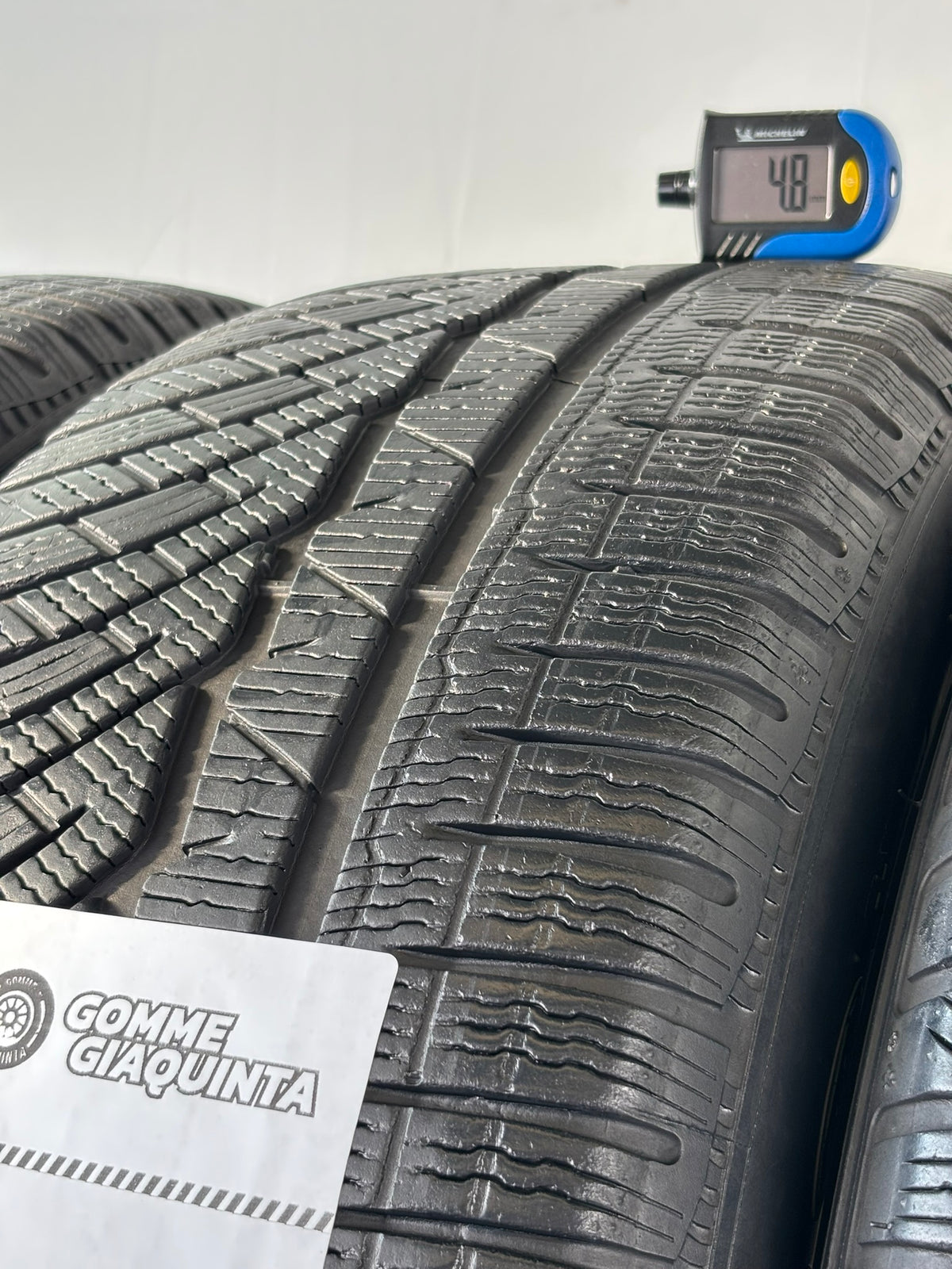 Pneumatici usati 245 50 r18 100h Gomme Invernali 4 PZ Michelin Batt 4,8mm Dot 18