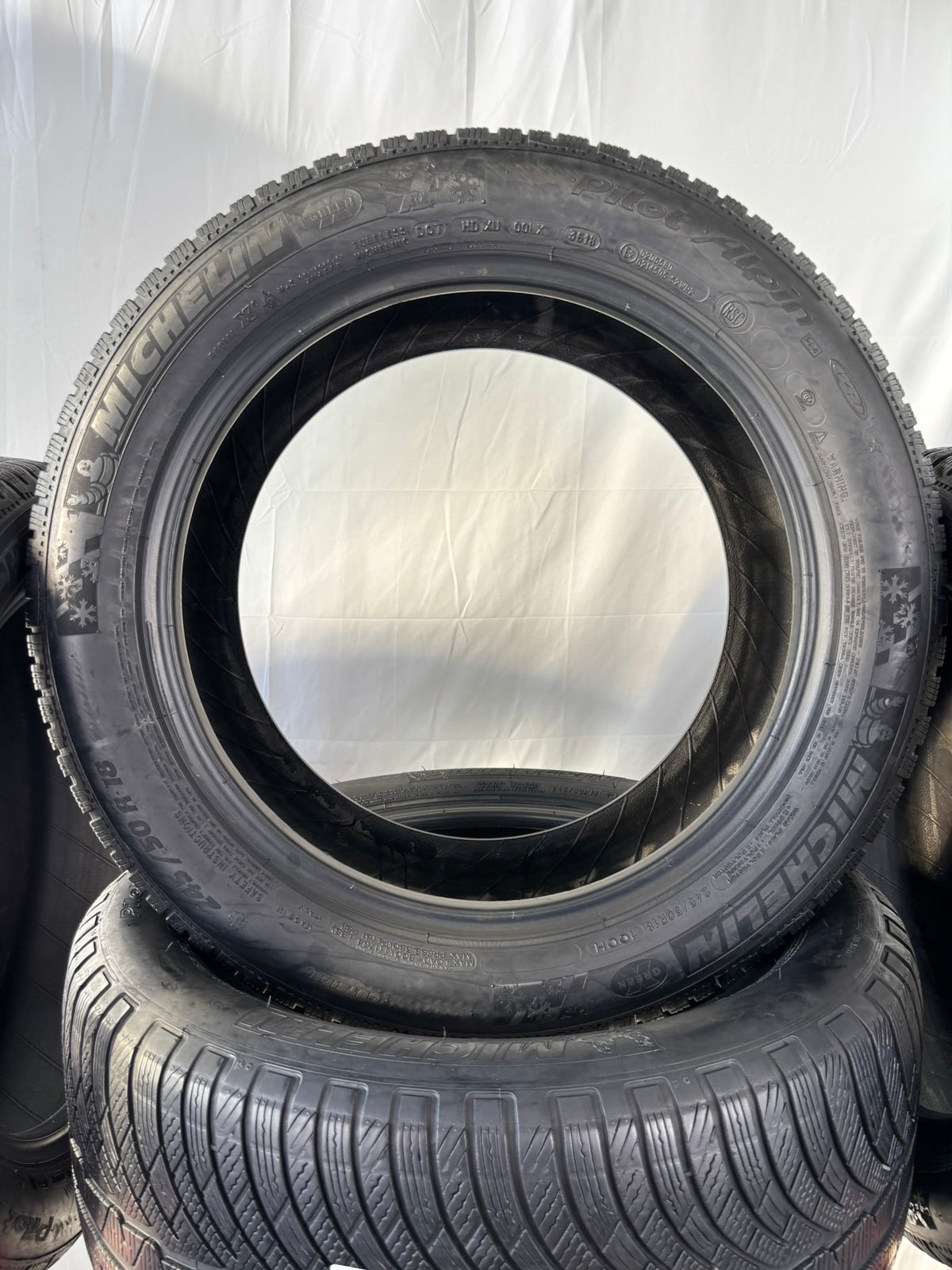Pneumatici usati 245 50 r18 100h Gomme Invernali 4 PZ Michelin Batt 4,8mm Dot 18